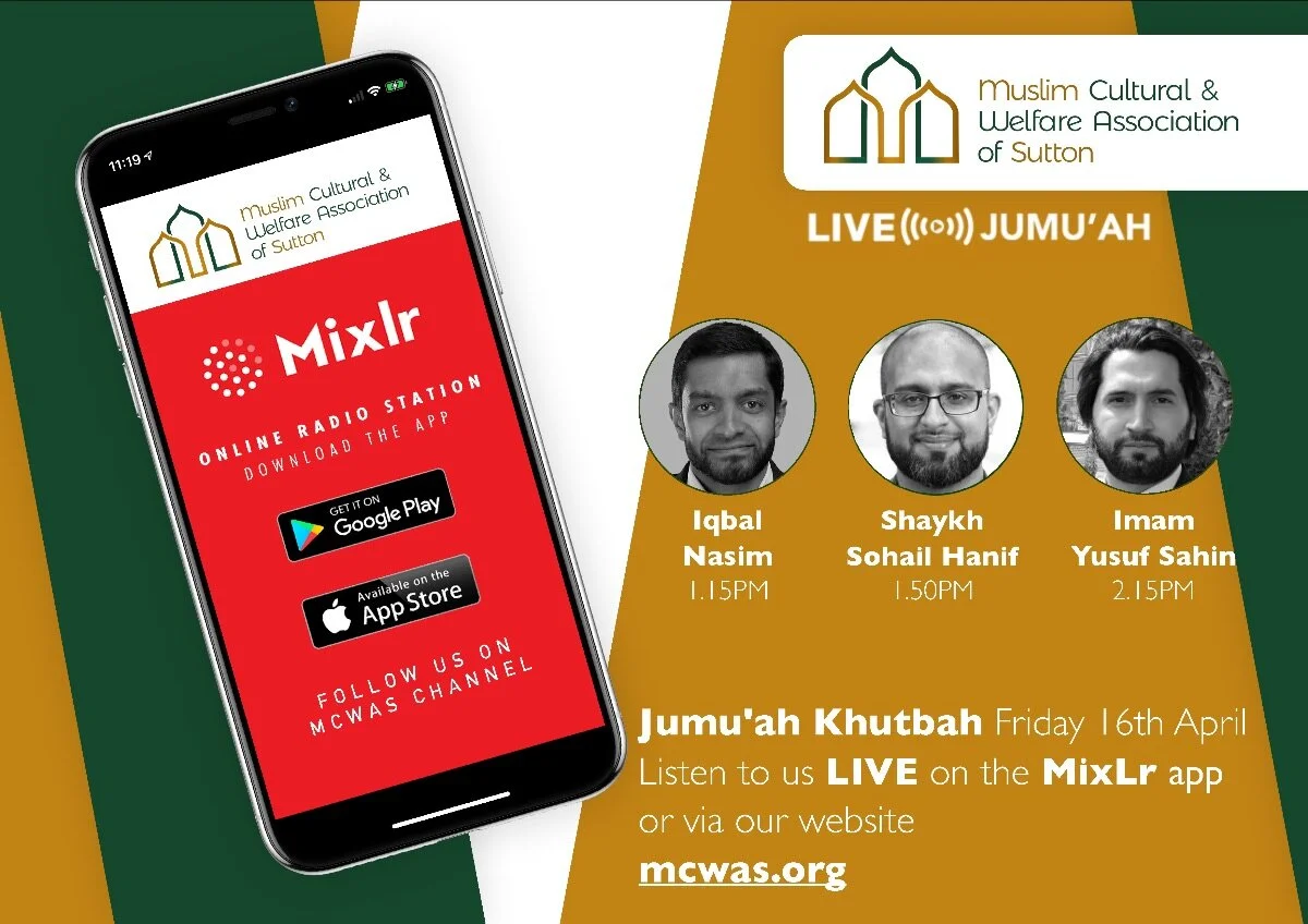Live Jumu’ah on MixLr
