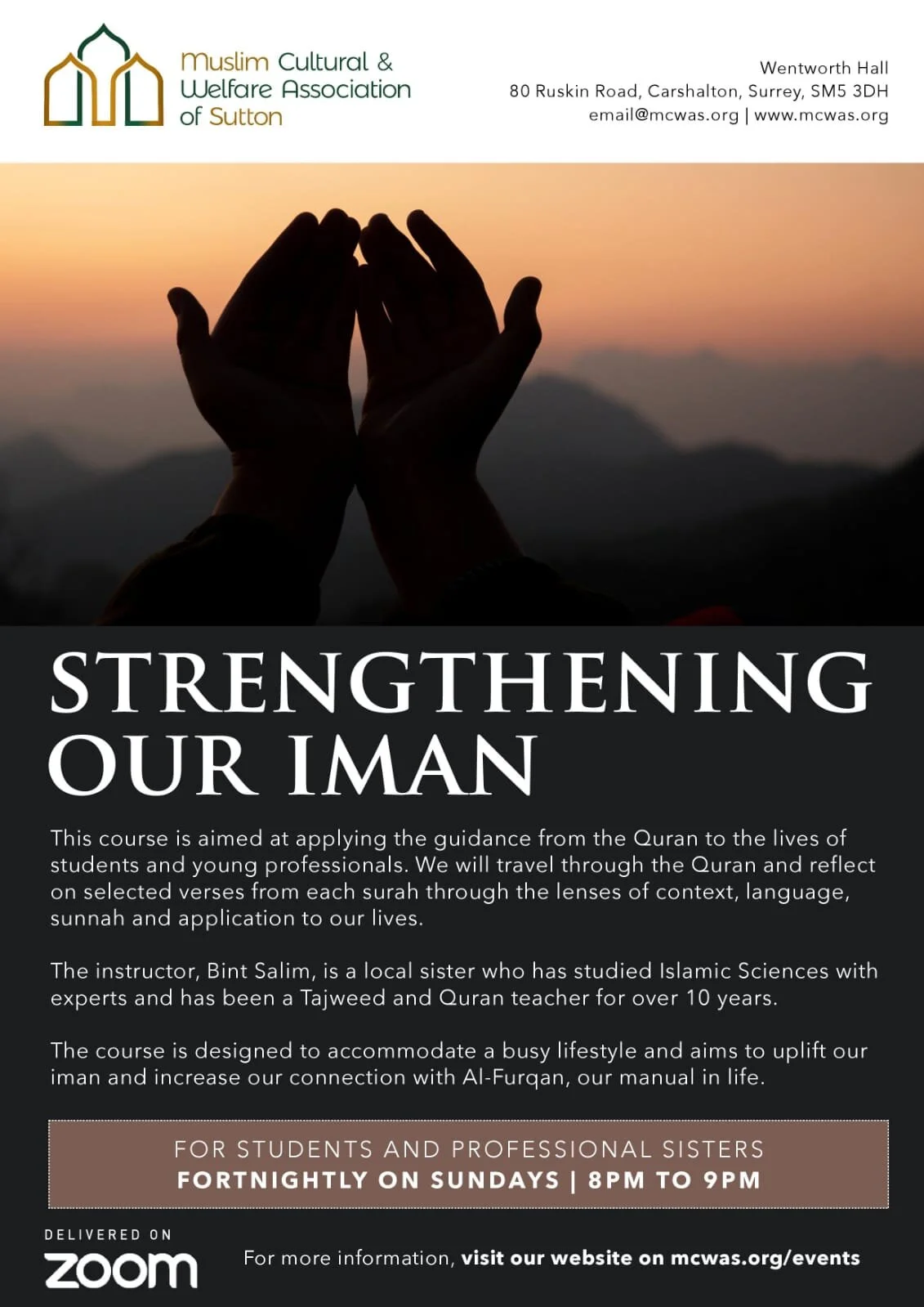 Strengthening Our Iman