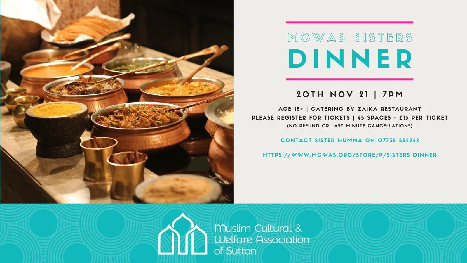 MCWAS Sisters Dinner