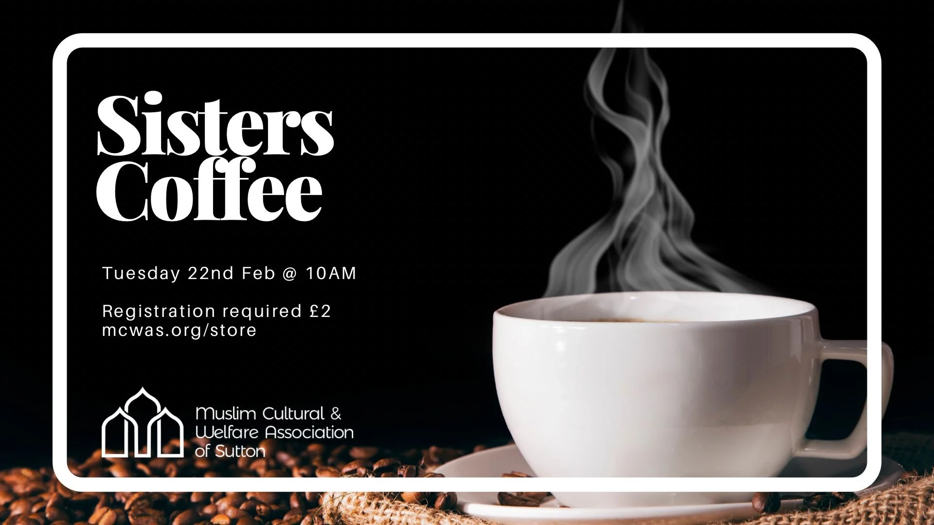 Sisters Coffee Morning