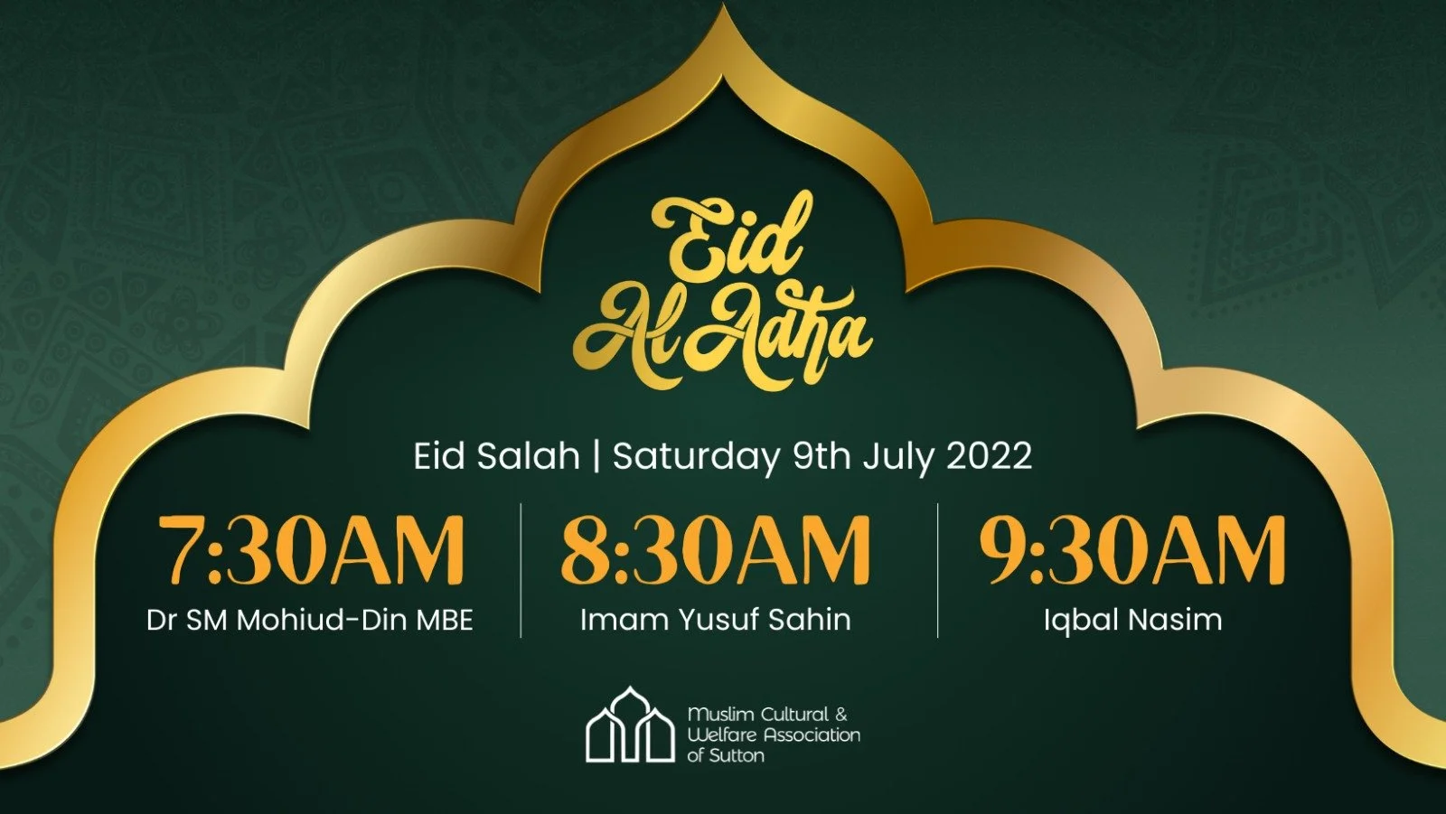 ☪️  Eid Al Adha 🌙