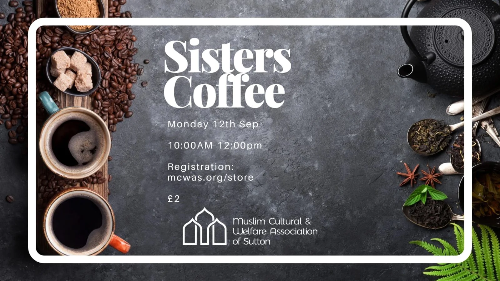 Sisters Coffee Morning