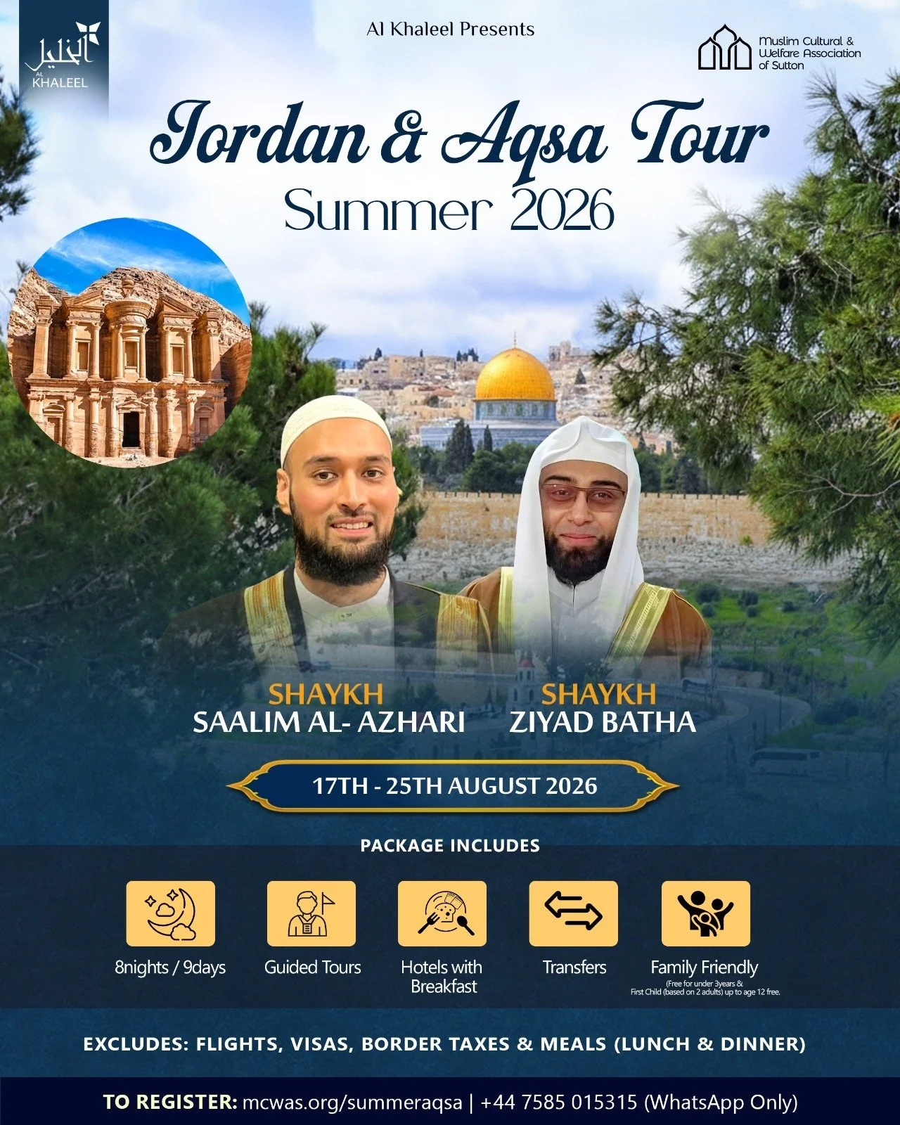 Summer Aqsa & Jordan Tour