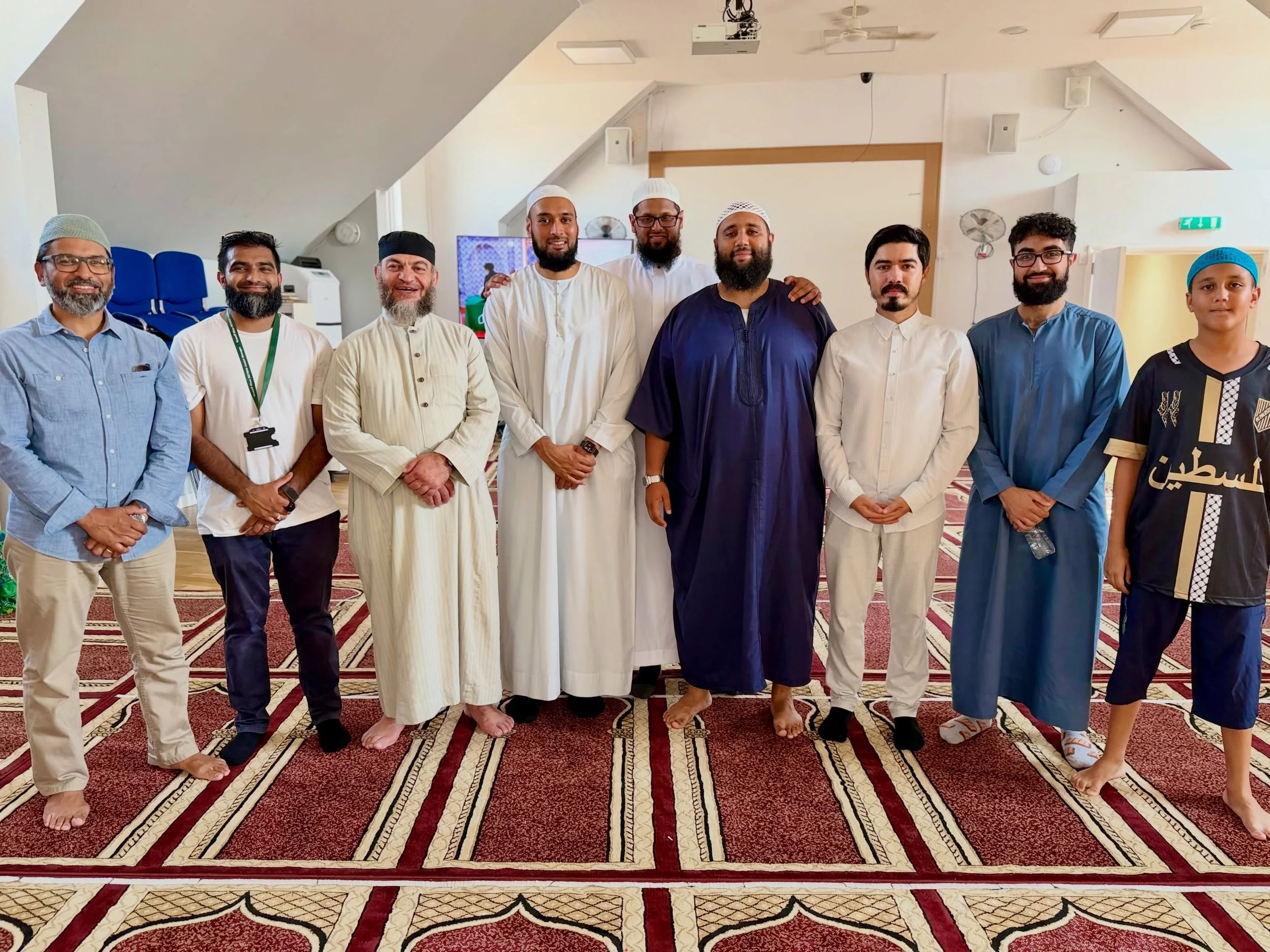 🕌 Alhamdulillah, a beautiful Jumu&rsquo;ah at MCWAS with Shaykh Haitham Al-Haddad, who spent time with our community after the prayer. 🤲🏽

We enjoyed some food, good conversation and, of course, an ice cream! 🍦😊 

May Allah accept our Jumu&rsquo