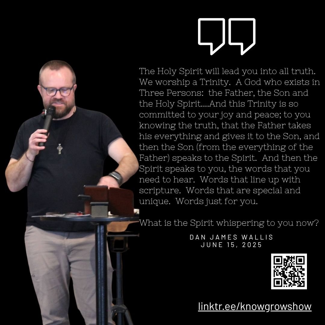 What words and/or message is the Spirit whispering to you through Pastor Dan's Sermon on the Trinity? Listen to the entire message below.

Link in bio

#northgowercornerstone #wesleyan