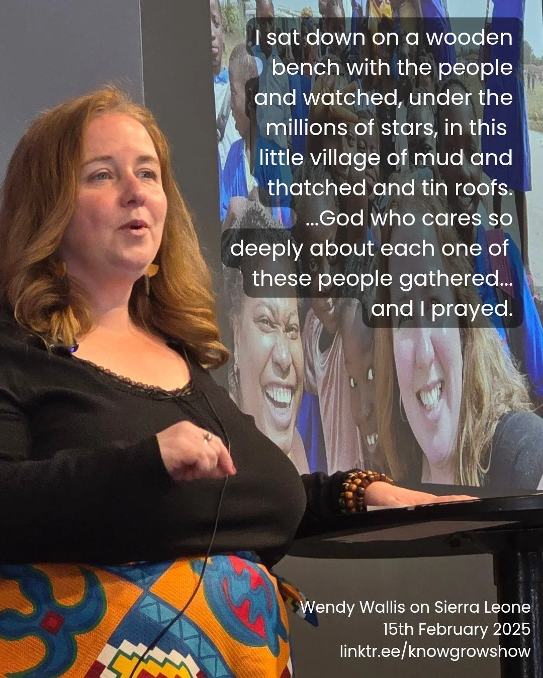 On Sunday, Wendy shared about her time in Sierra Leone. Listen to her story wherever you listen to podcasts or watch the YouTube service (link in bio). 
#northgowercornerstone #worldhopecanada