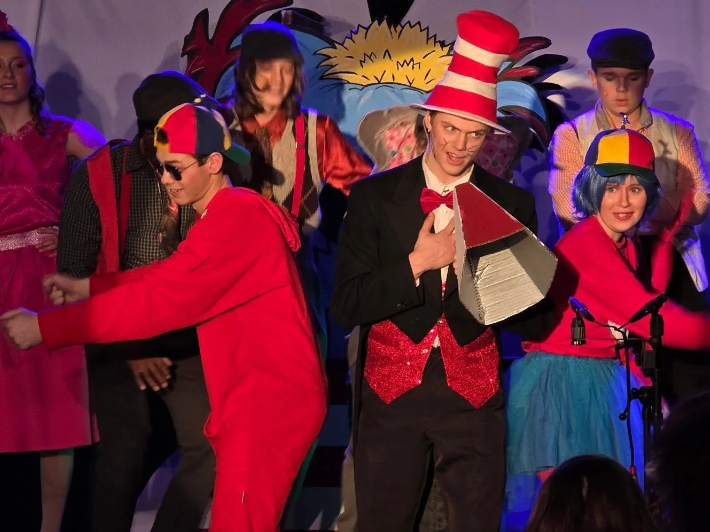 "A person's a person, no matter how small". ☁️💬🐘. On Tuesday, for the second year in a row Spirit Borne transformed Cornerstone into a singing, dancing, cartoon whirlwind of fun and spiritual inspiration for the whole community. An amazin