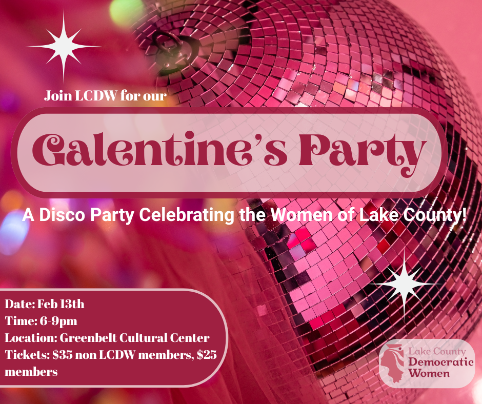 LCDW Galentine’s Disco Party Fundraiser