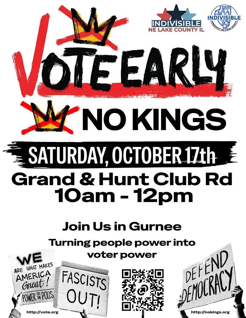 No Kings Protest- Gurnee