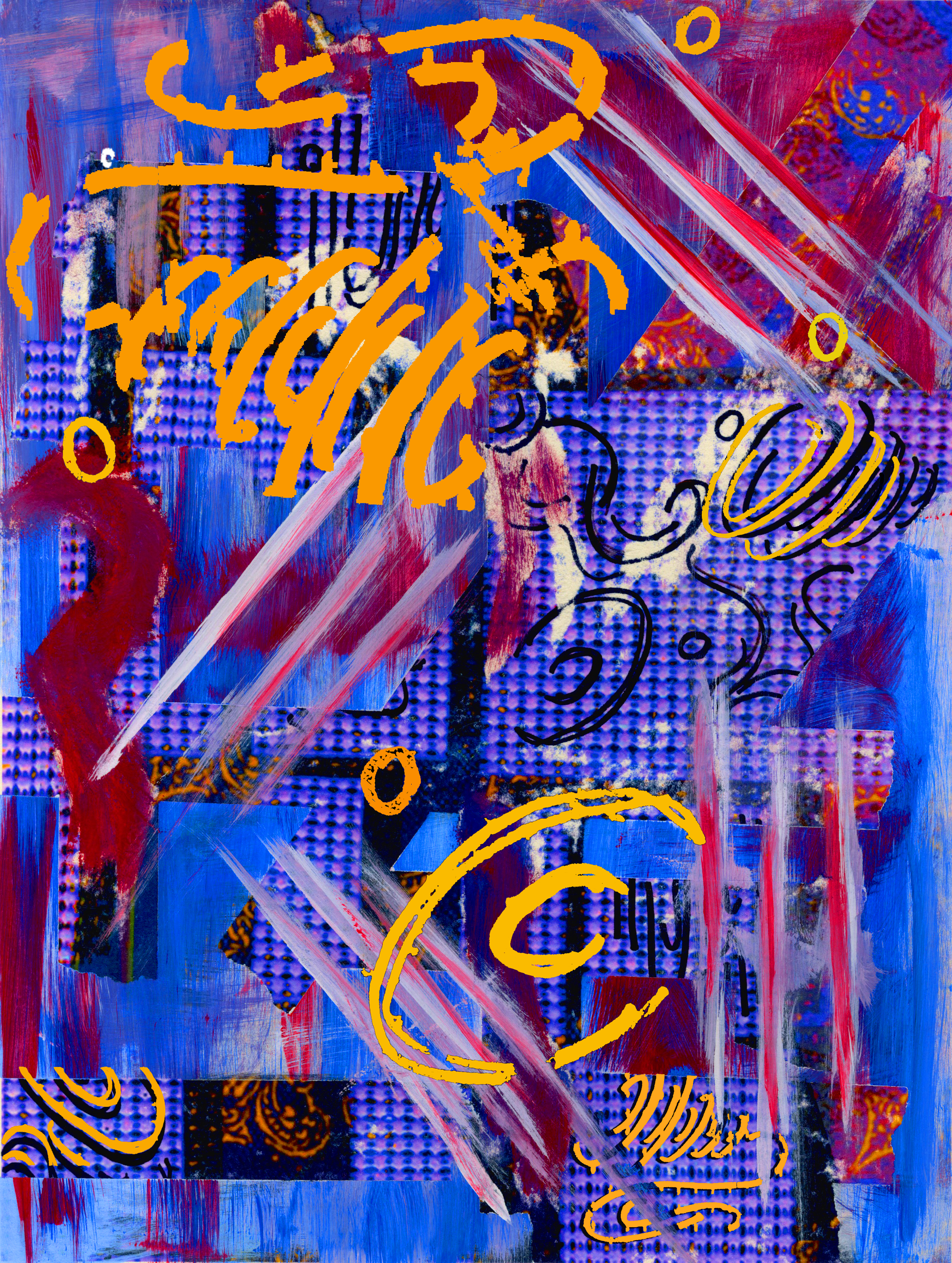 Whitney Flanter-Digital Art-Digital Collage 1.4-Spring 2020