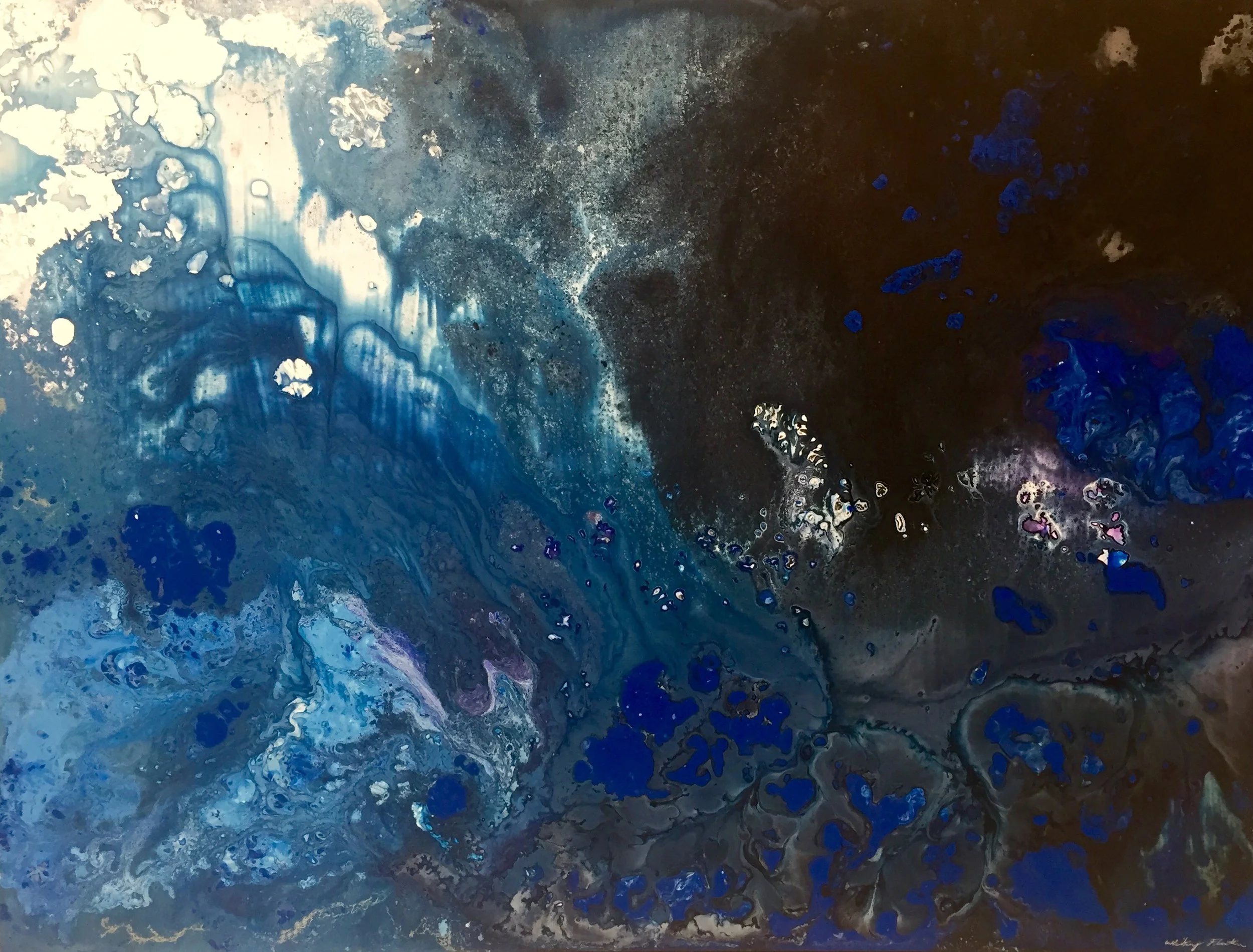 Acrylic paint on canvas