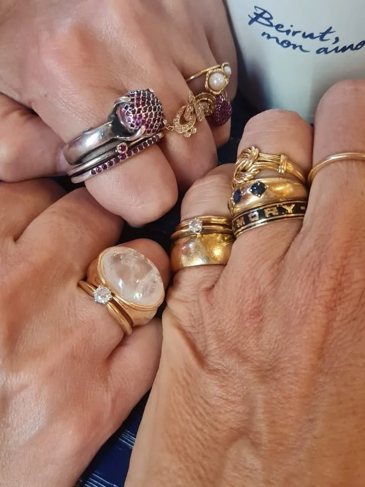 Capturing the moment&hellip;

Crimson Red coat by @jookhcouture 
Ivory necklace &amp; rings my mother&rsquo;s
Lace top vintage Victoria Secret 
White linen skirt H&amp;M 
Nude plastic sandals Zara
Bubblegum pink bag YSL

#ranasalam #outfitoftheday