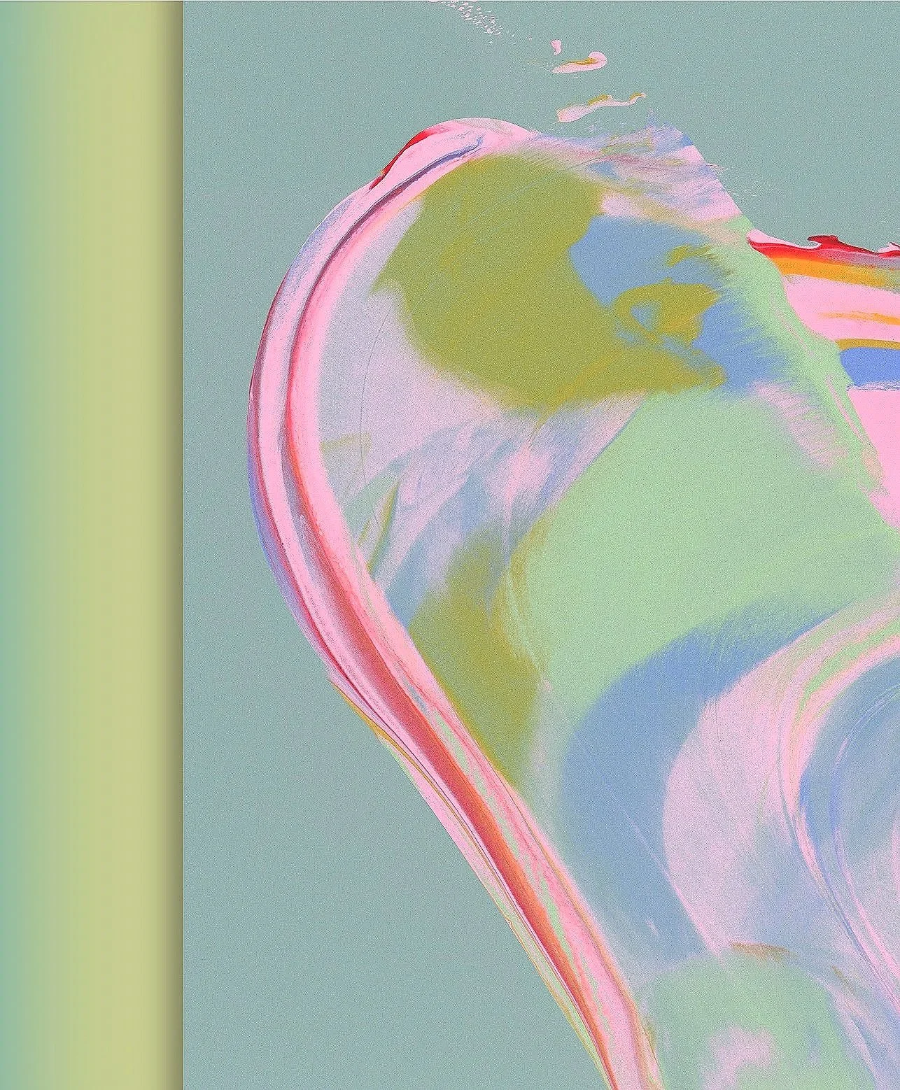 Break Fluid 6 (left) 42" x 44"