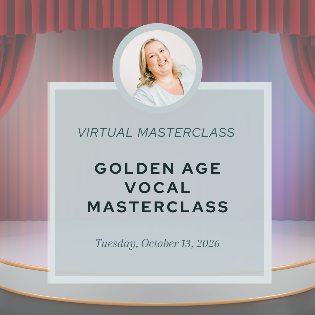 Broadway's Golden Age: A Virtual Voice Masterclass