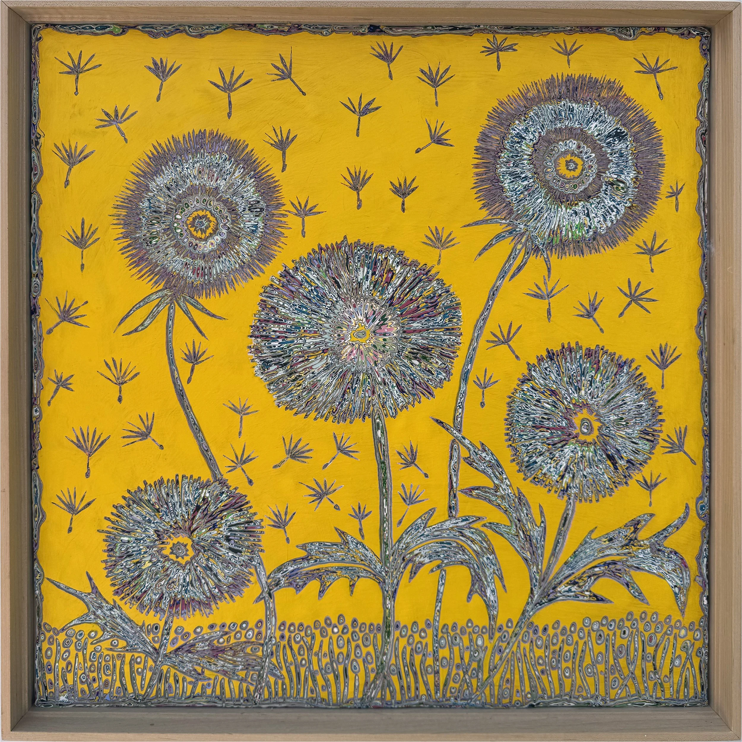 Daydream in Yellow (26.5 x 26.5)