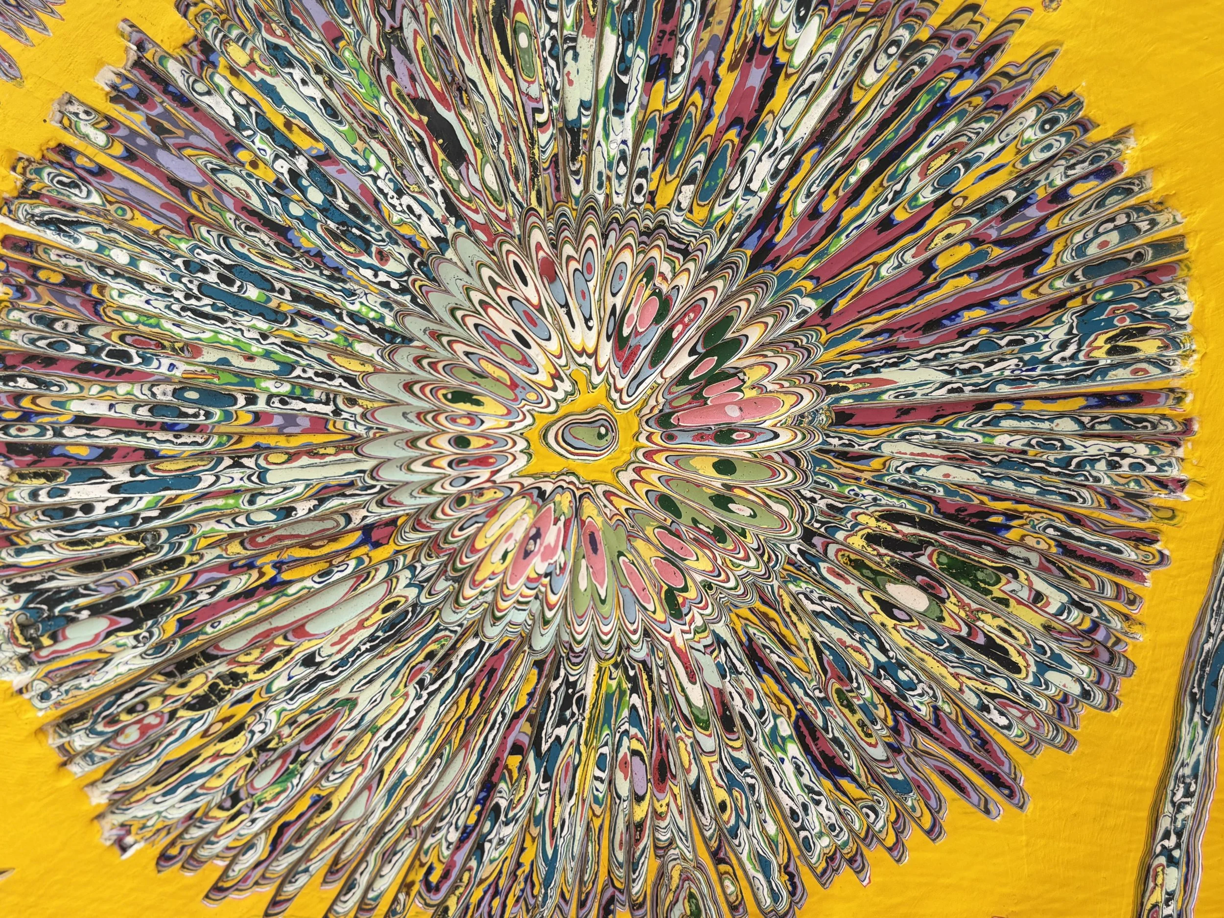 Daydream in Yellow - close-up