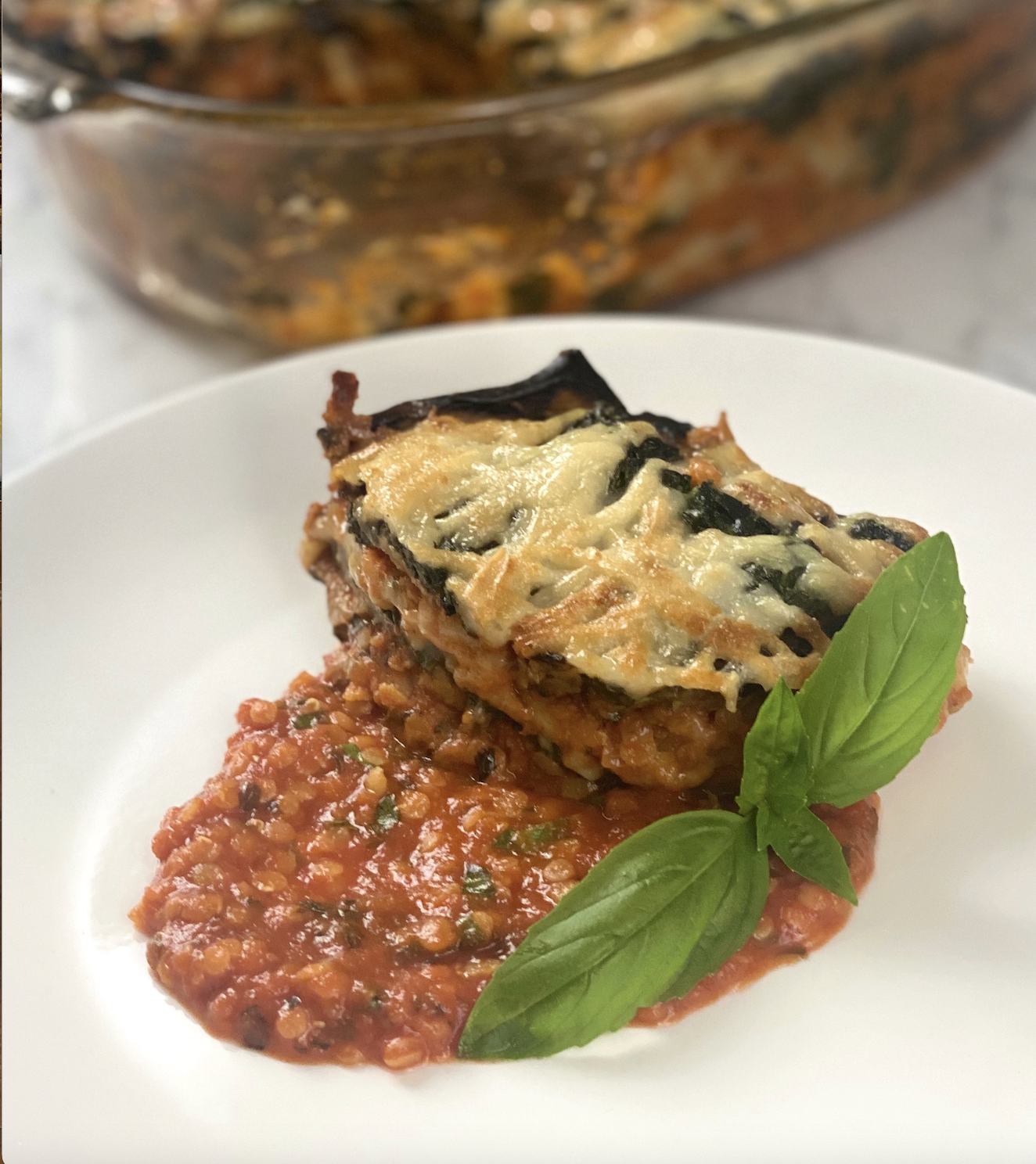 Grilled Eggplant Lasagna