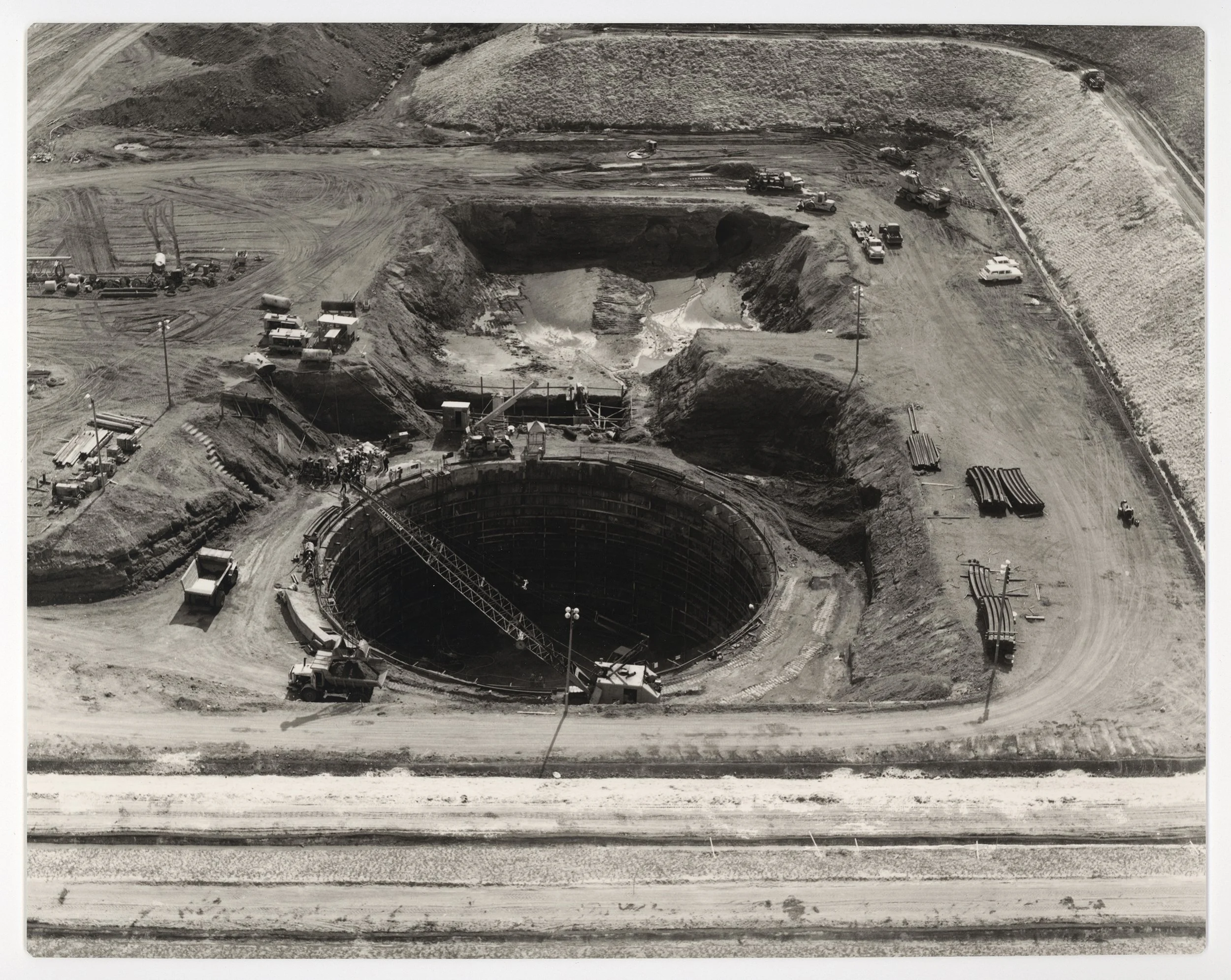 "Bodega Bay Nuclear Power Plant, CA, 1963"