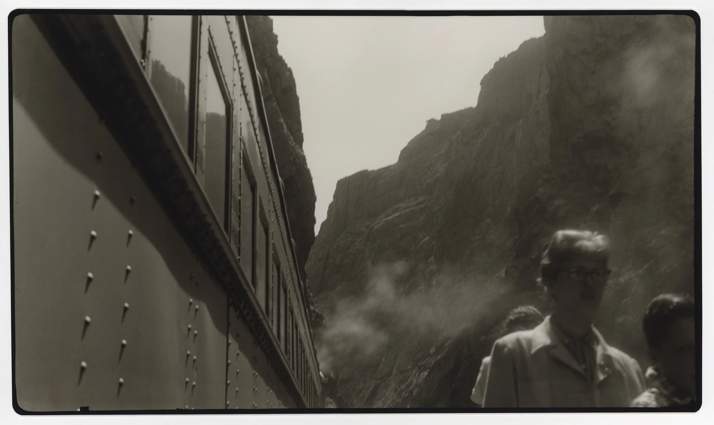 Tourists and Train, 1920's