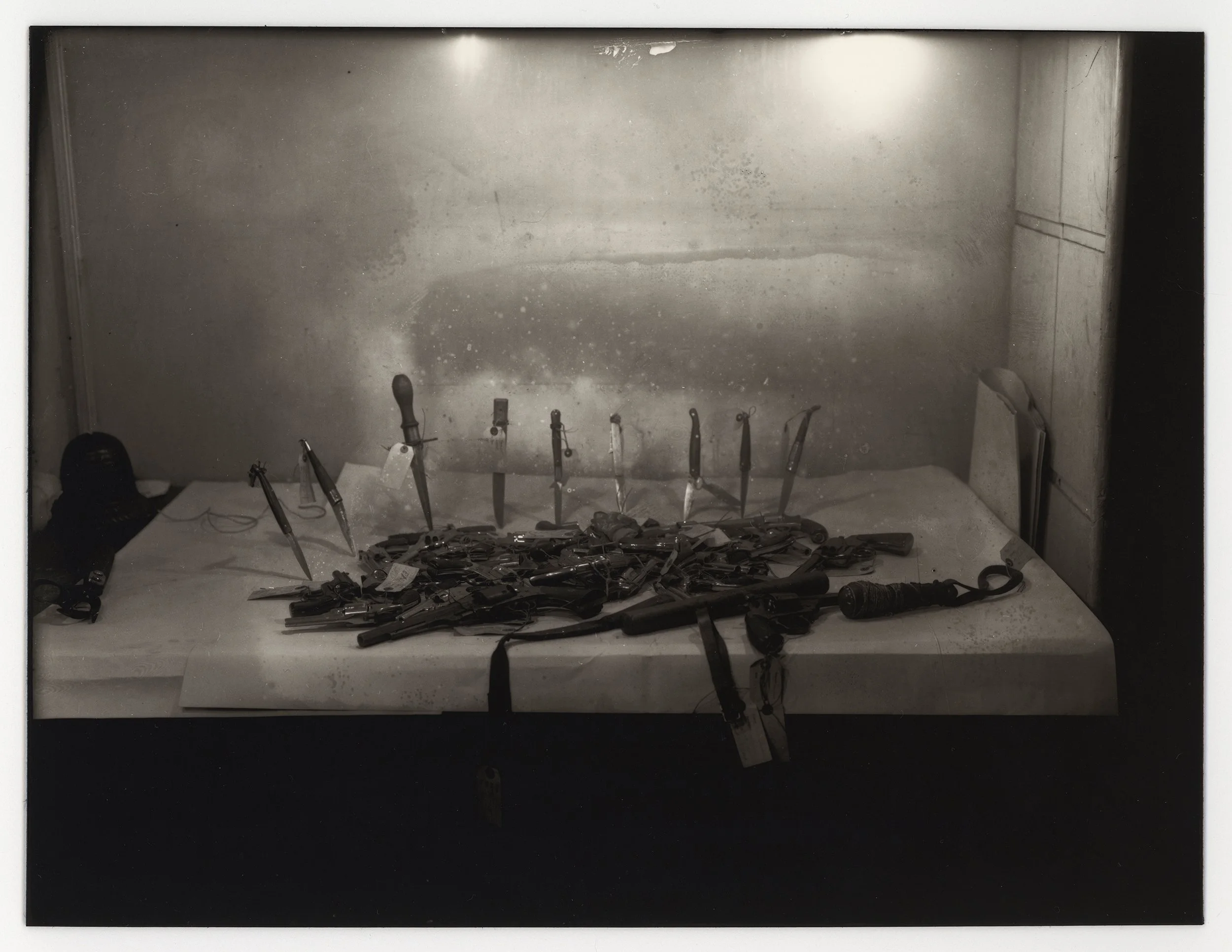 "NYPD Confiscated Guns and Knifes, 1910's"