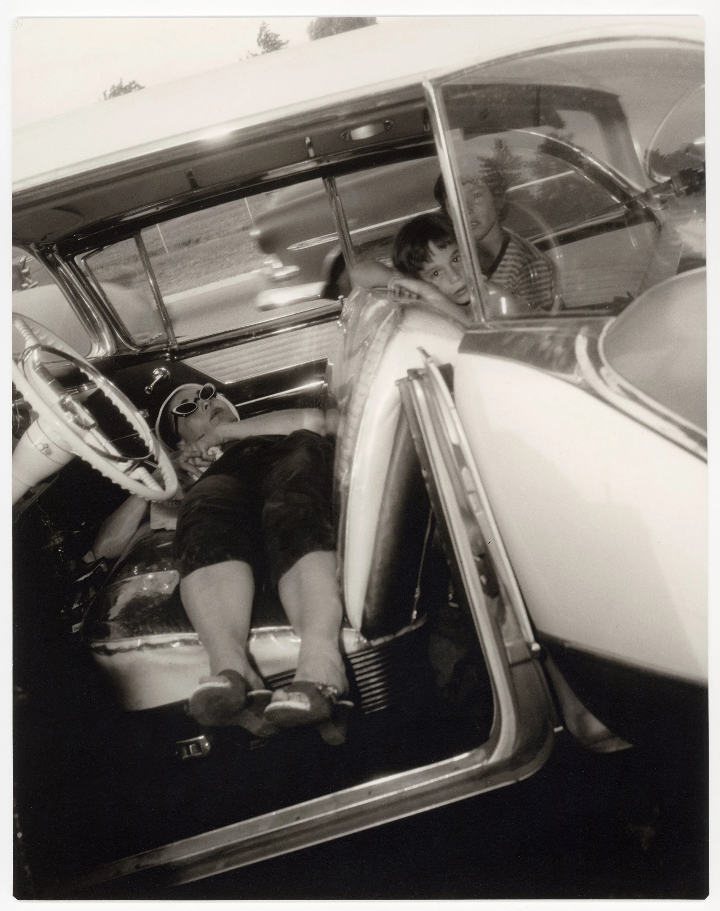 "Automobile Accident (Mother and Children), 1950's"