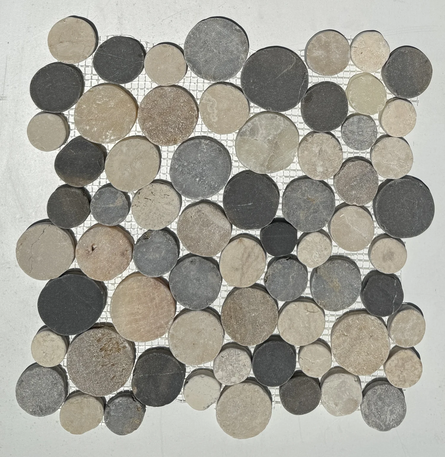 Java Coins Tile Java Coins Prism Blend — Toemi Island Rock