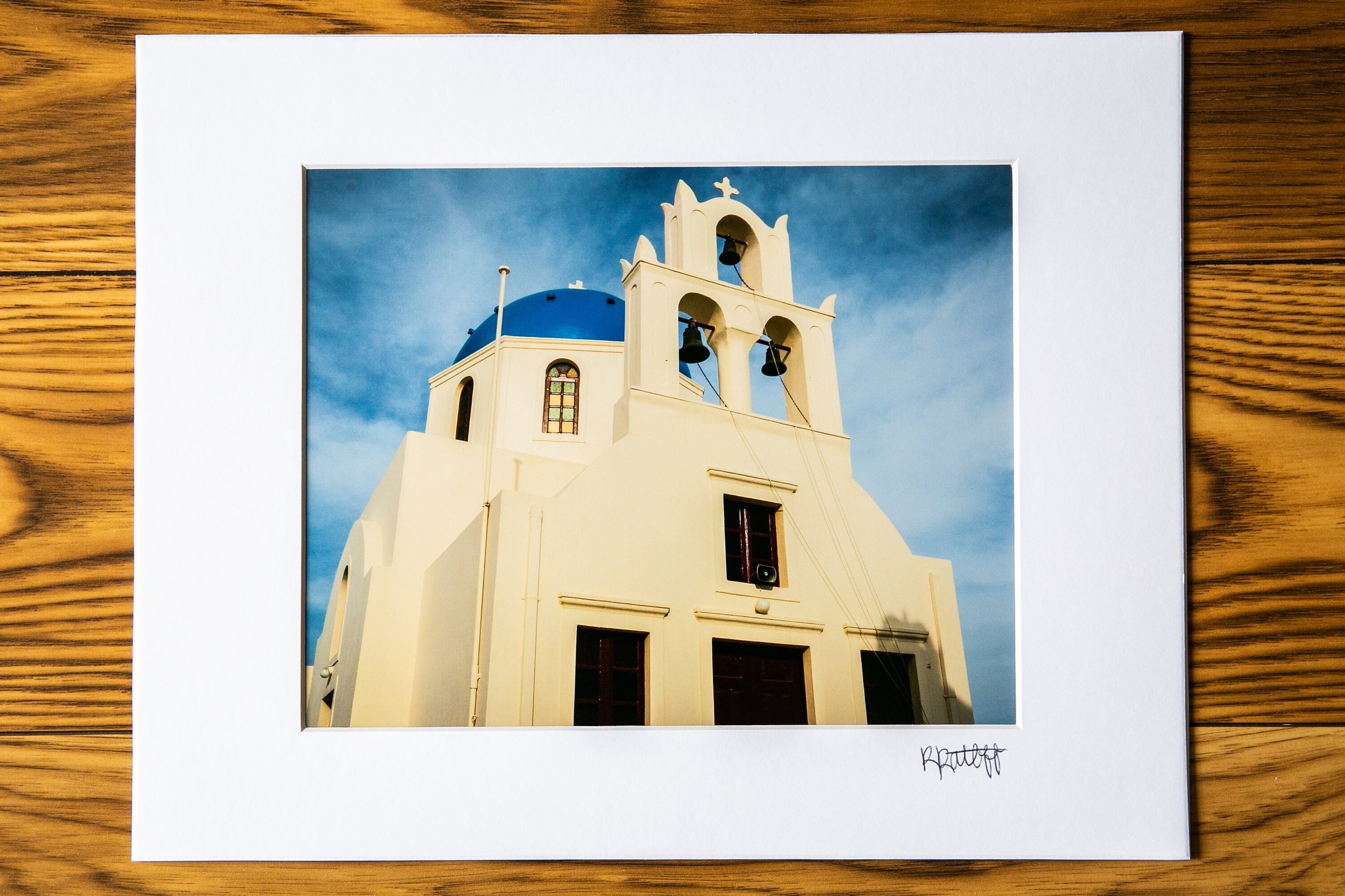 Greek Orthodox Church in Santorini, Greece