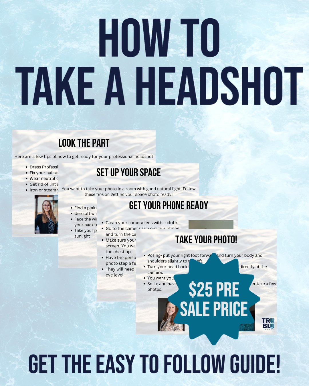 How to take a headshot guide