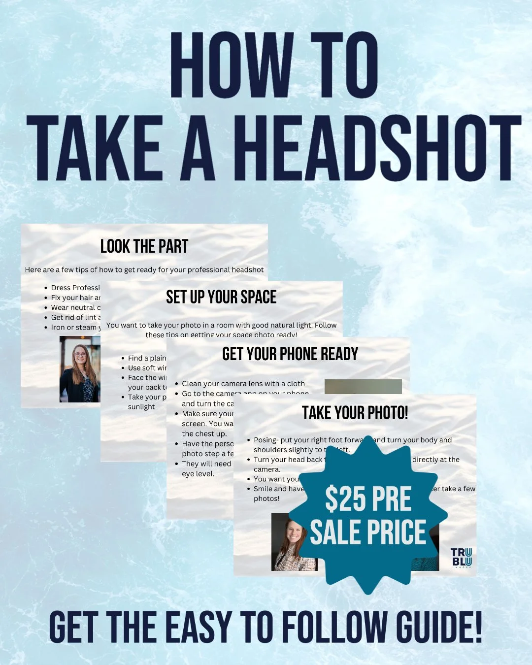 How to take your own headshot
