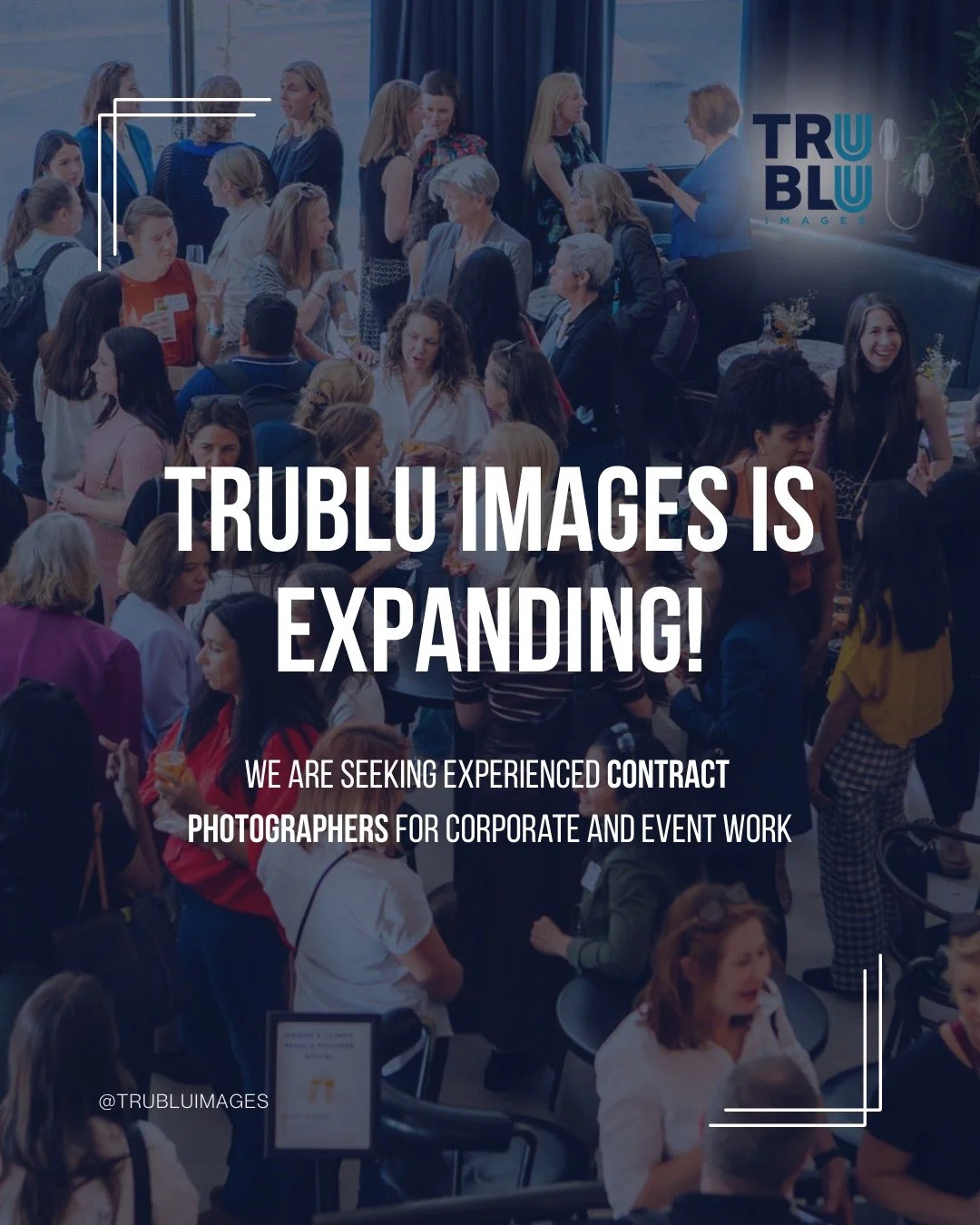TruBlu Images is expanding our network of contract photographers! 📸

We are looking for artists who blend talent, intention, and professionalism, and who feel inspired by storytelling with purpose.

These roles will primarily support corporate and e