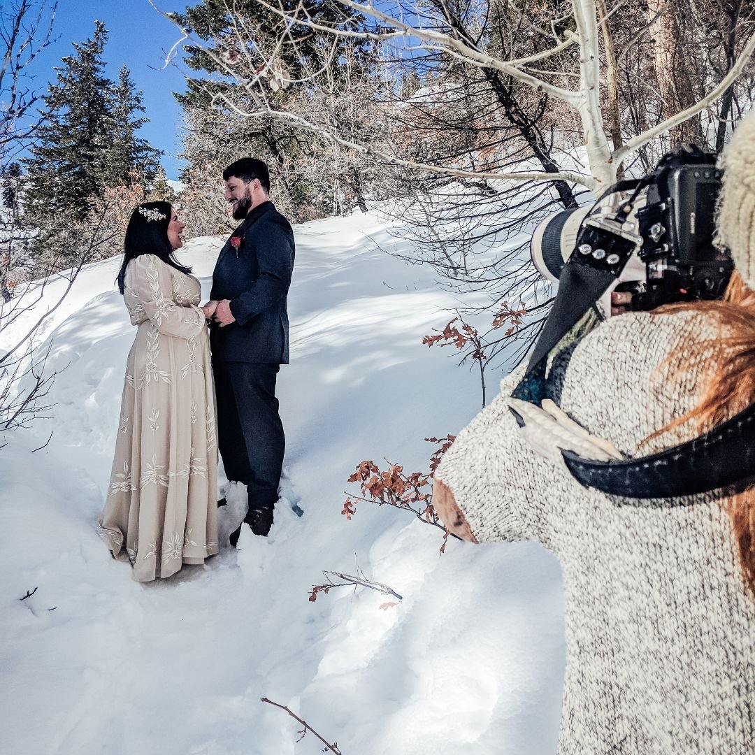 One of the coldest but most magical shoots I&rsquo;ve ever done! ❄️📸

I love working with clients who, like me, want to embrace the outdoors to capture their vision, even if it means bundling up and getting a little chilly. 

There&rsquo;s something