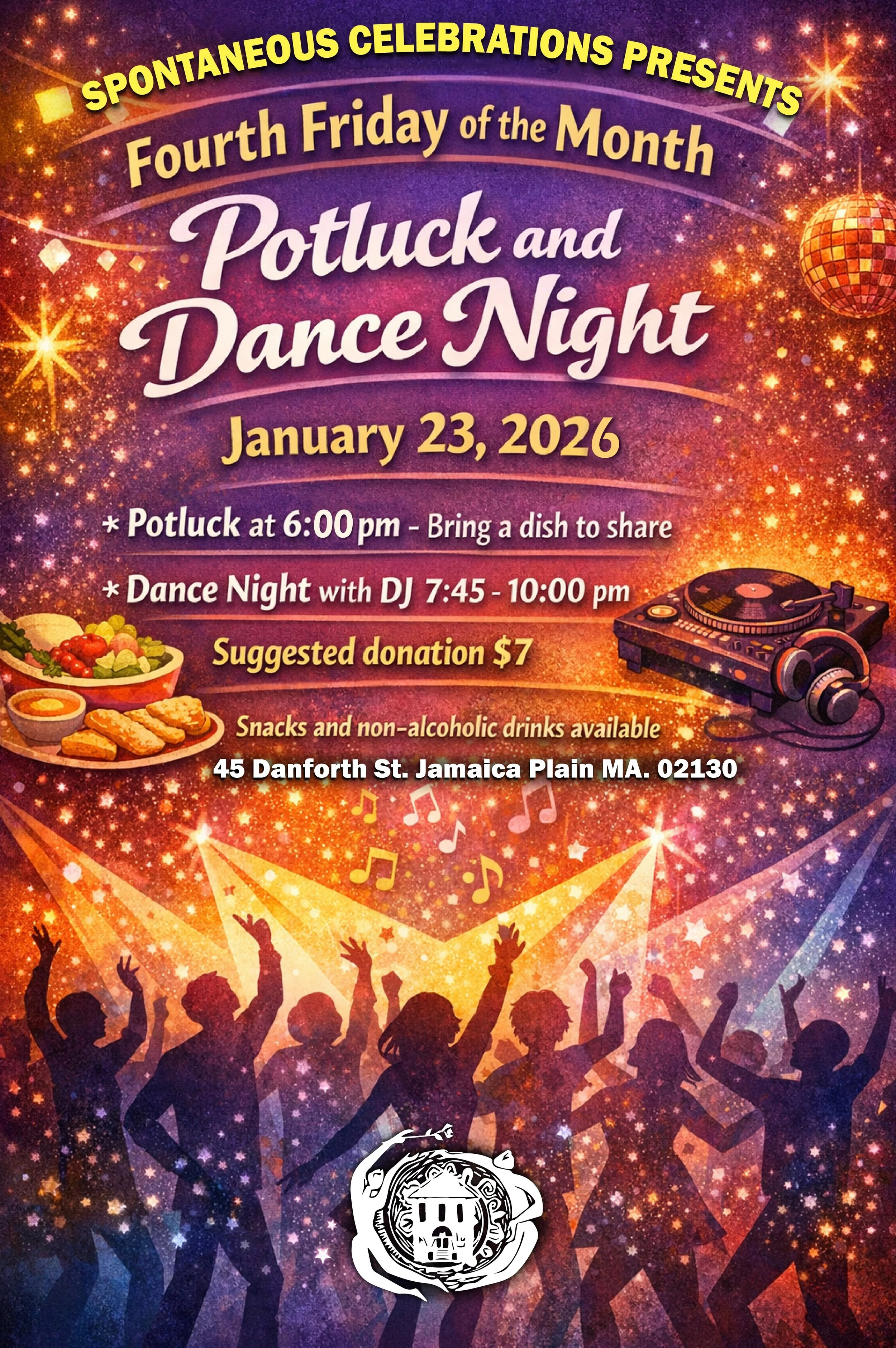 Fourth Friday Potluck and Dance Night