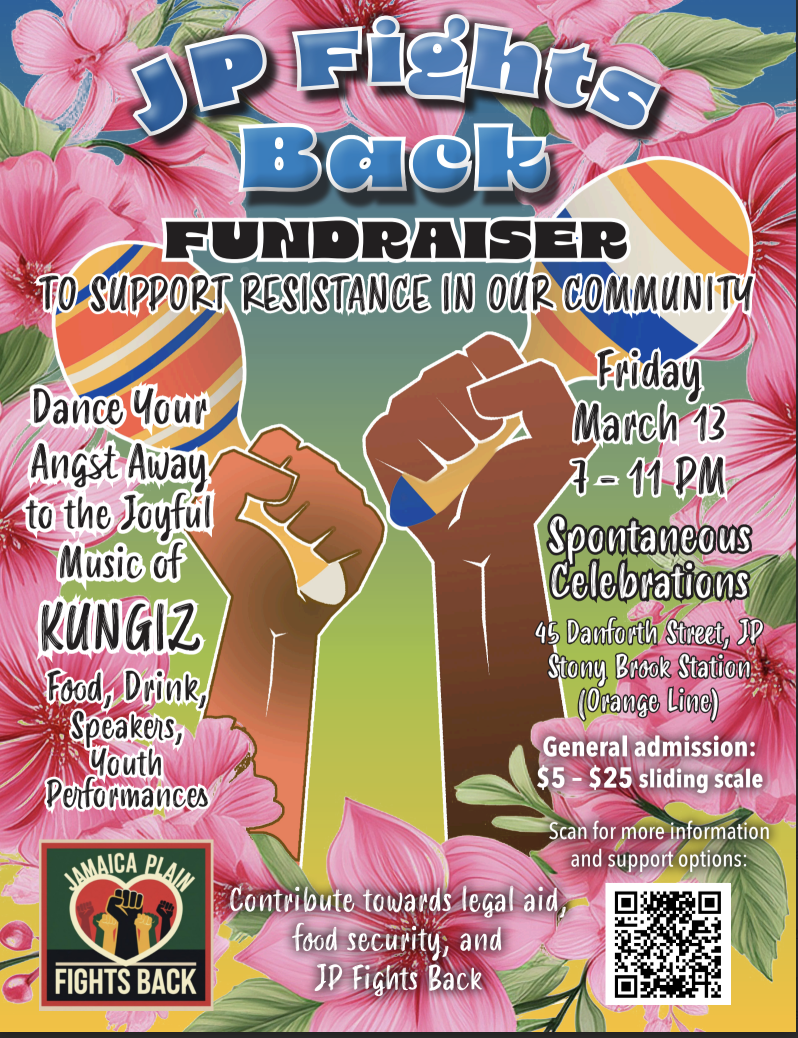 JP Fights Back Fundraiser - Friday,  March 13