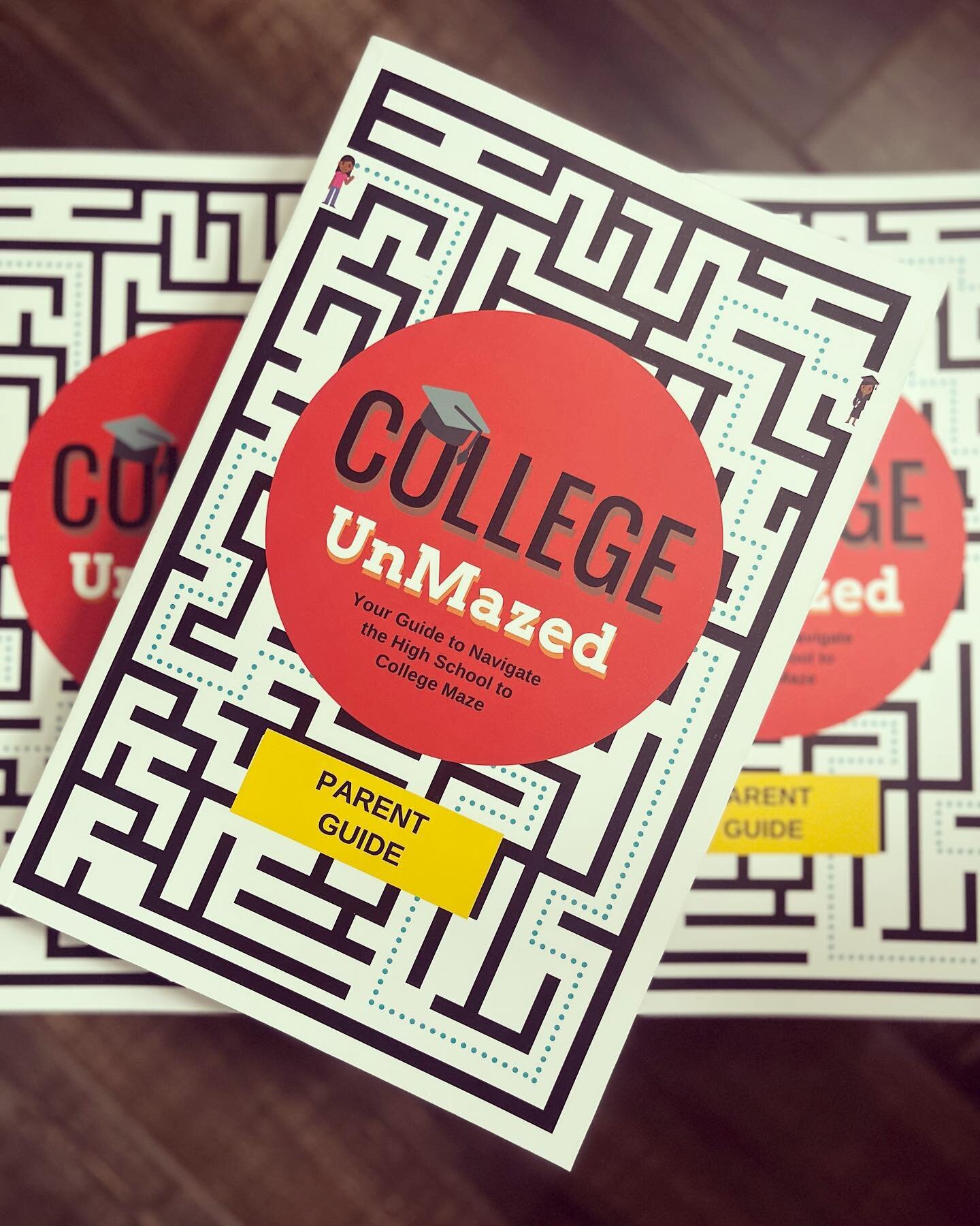 The College UnMazed Parent Guide just officially landed! So excited for this amazing supplemental resource to help families navigate the high school to college process! We believe this process needs to a comprehensive, holistic approach for families 