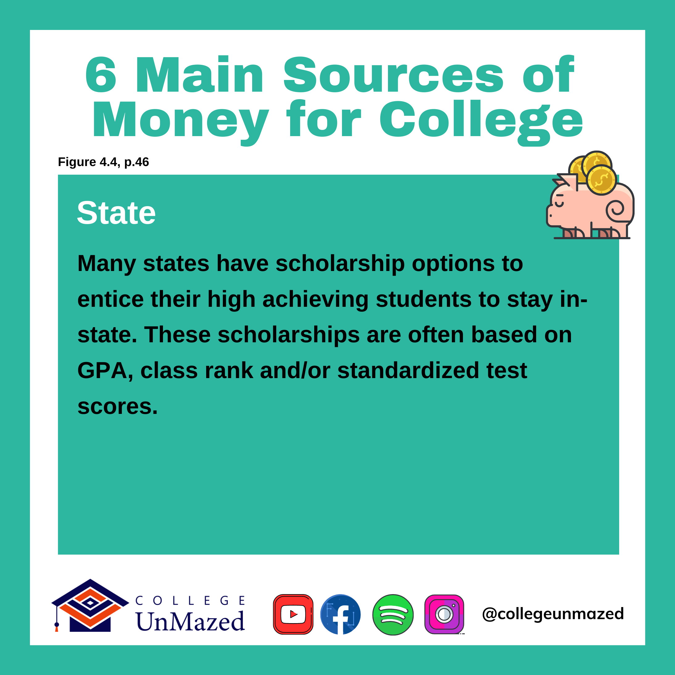 College UnMazed State Scholarships