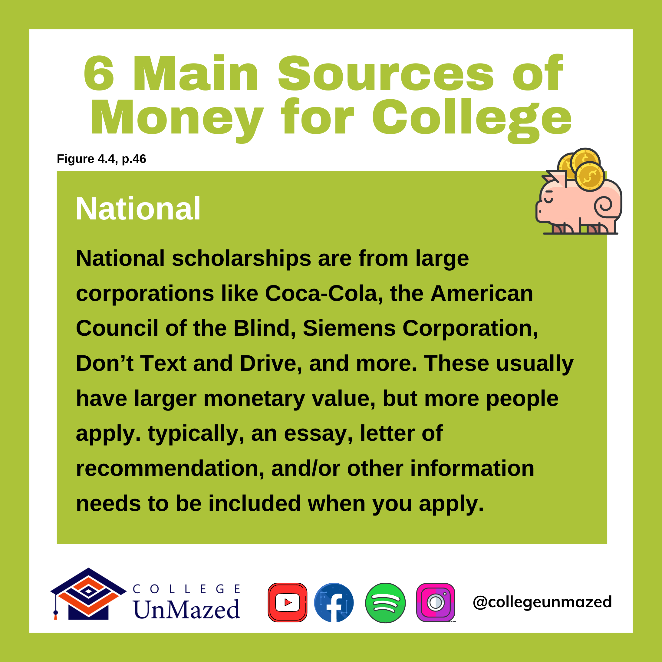 College UnMazed National Scholarships
