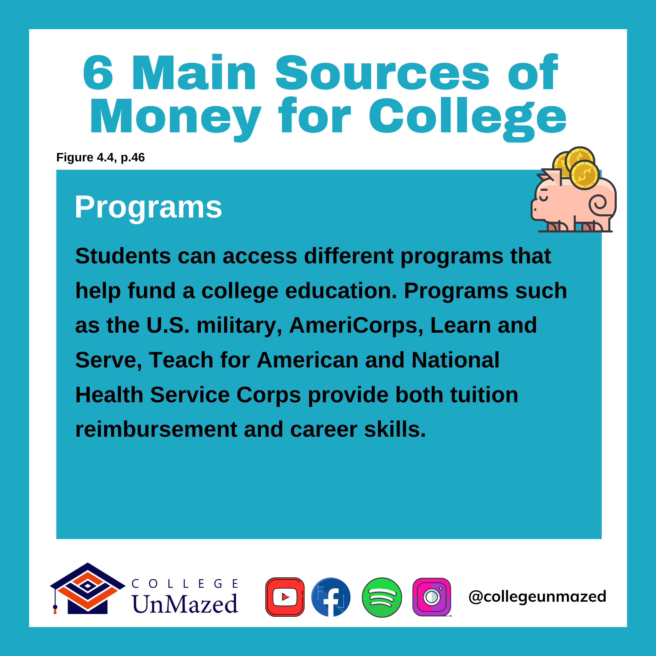 College UnMazed Program Scholarships