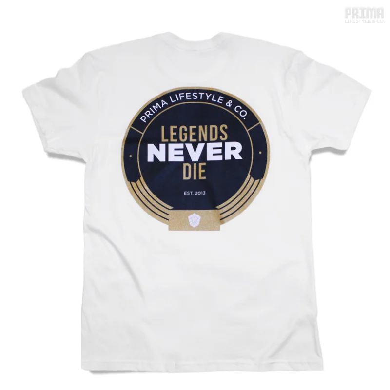 LEGENDS NEVER DIE Collective Tee — White