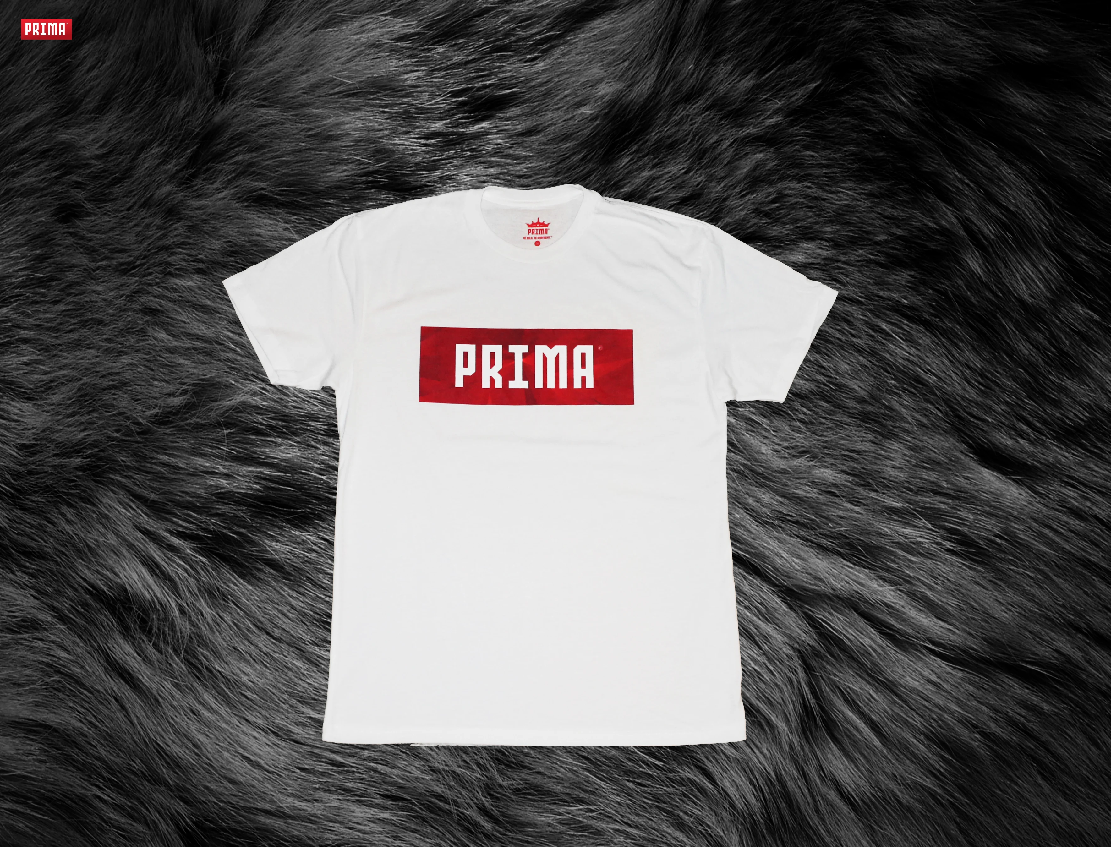 Series 1: PRIMA White Logo T