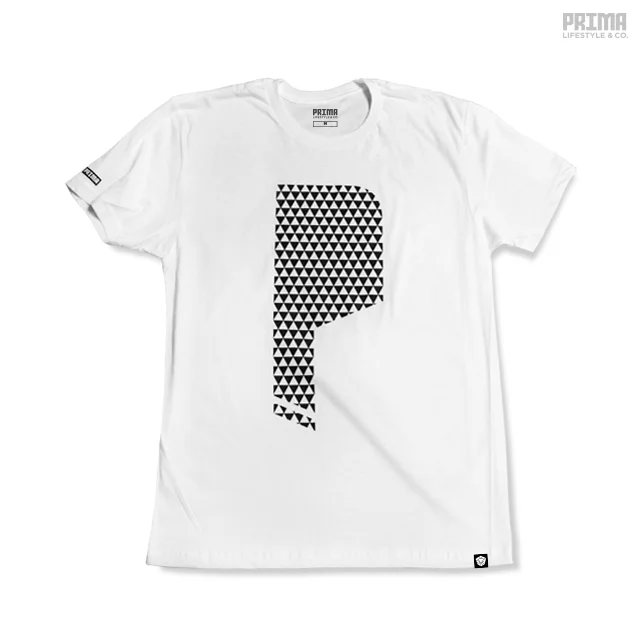 PRISM Varsity P Tee (White)