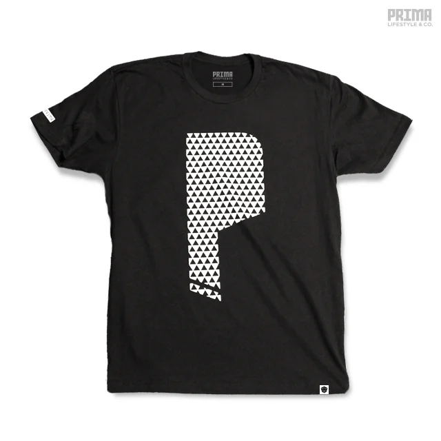 PRISM Varsity P Tee (Black)