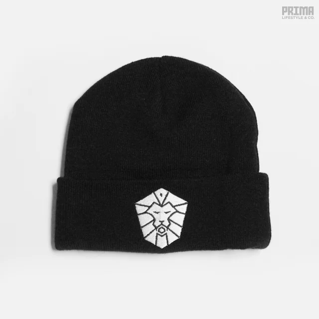 Clinton Black Beanie