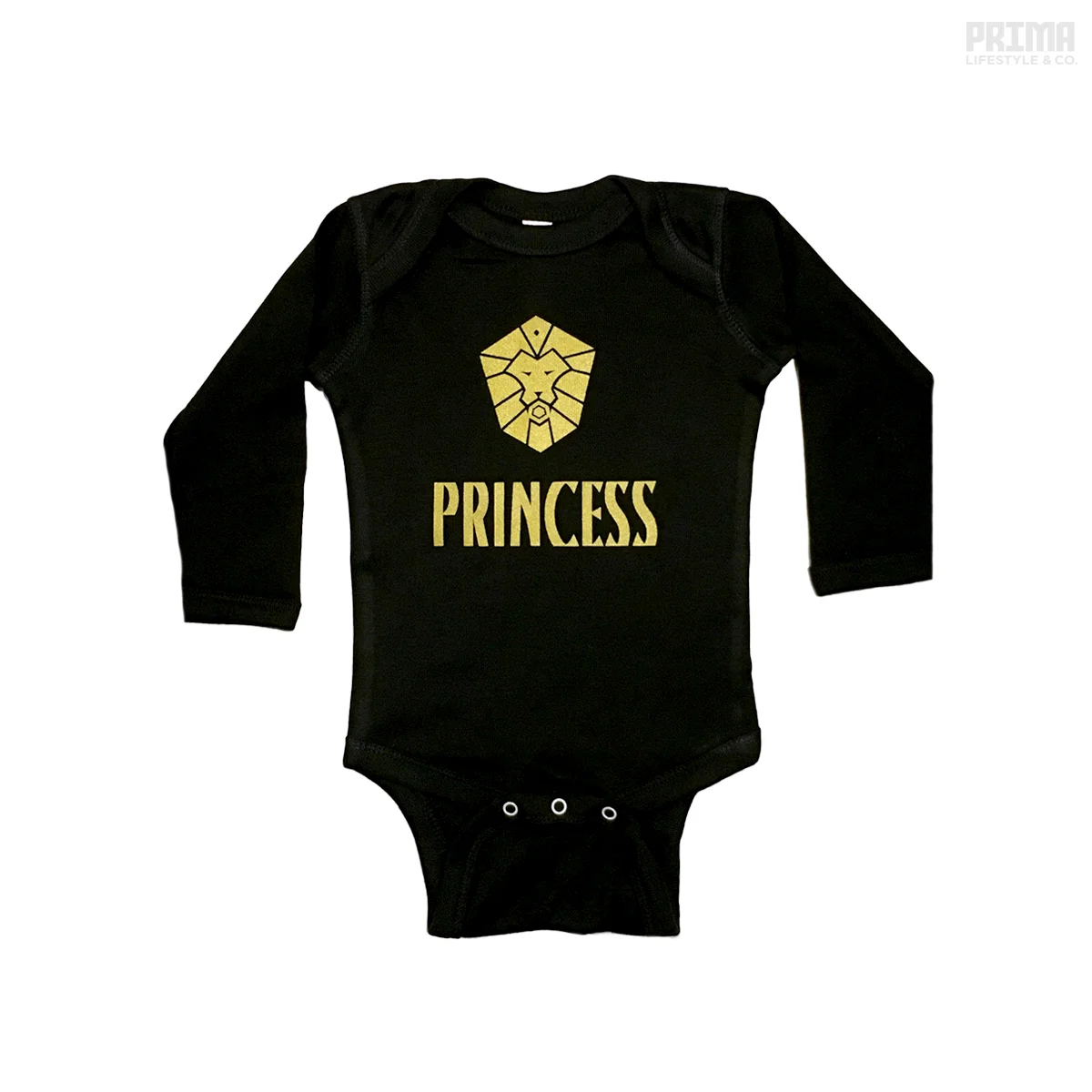 PRINCESS Long-Sleeve Baby Onesies