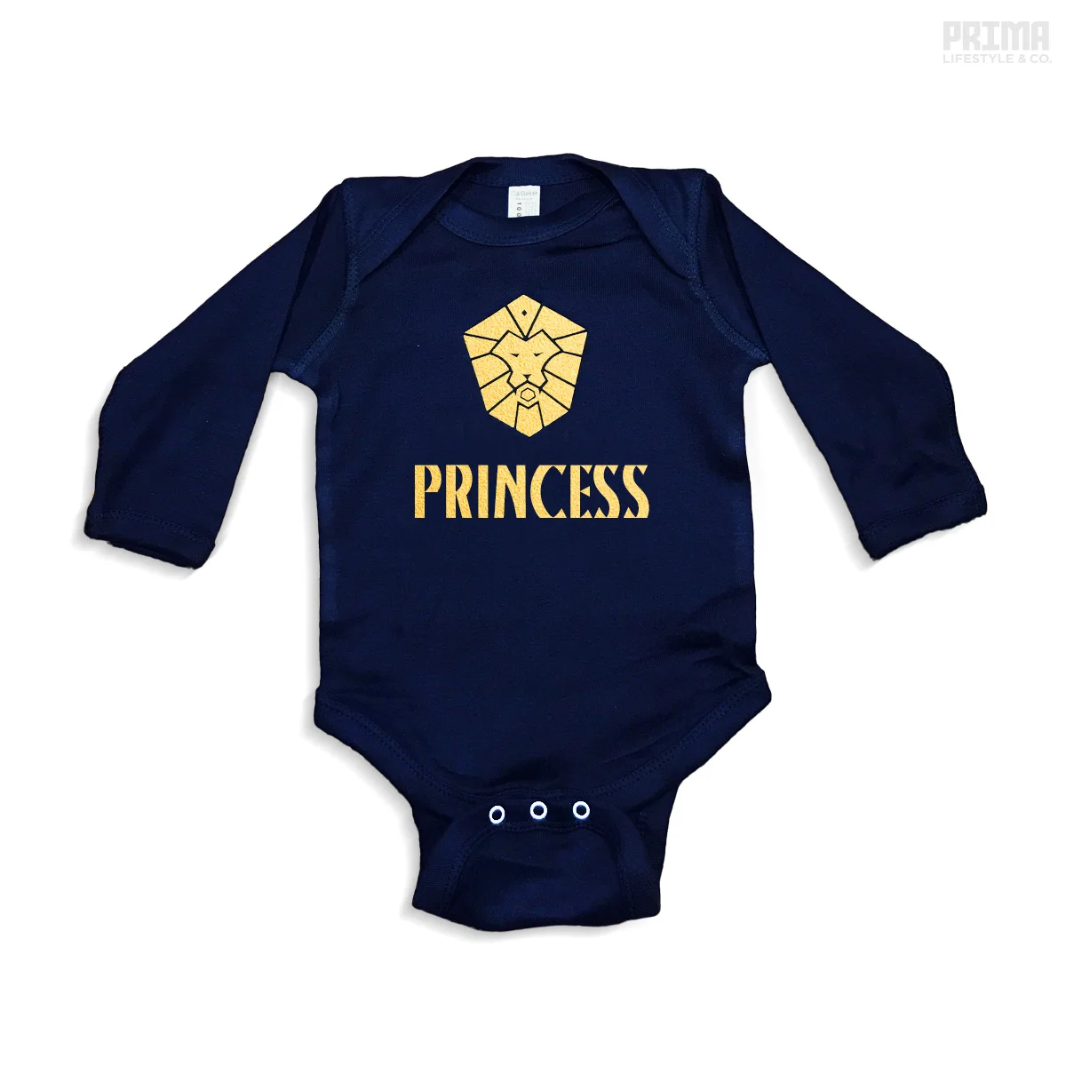 PRINCESS Long-Sleeve Baby Onesies