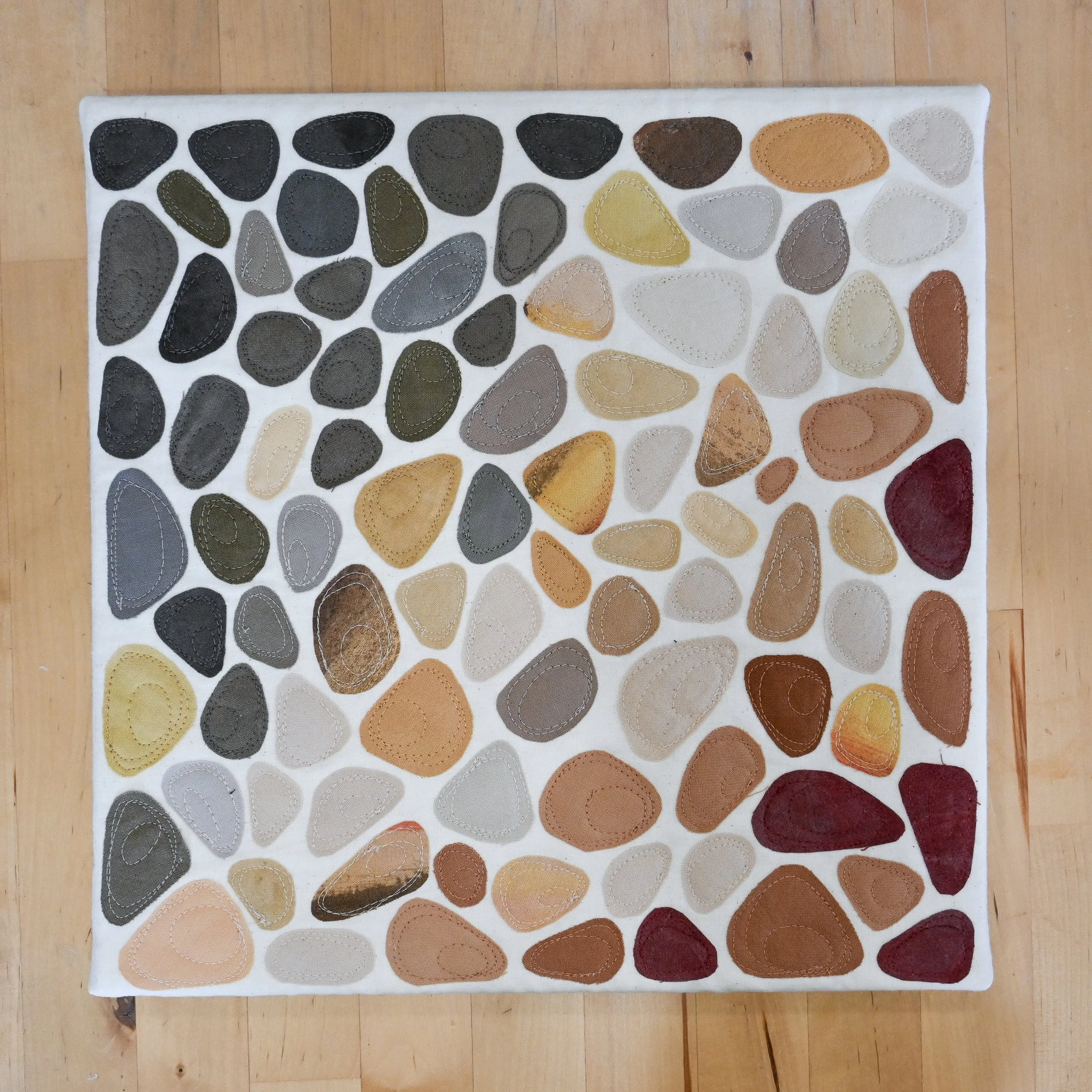 Sea Stones 12" x 12" 02