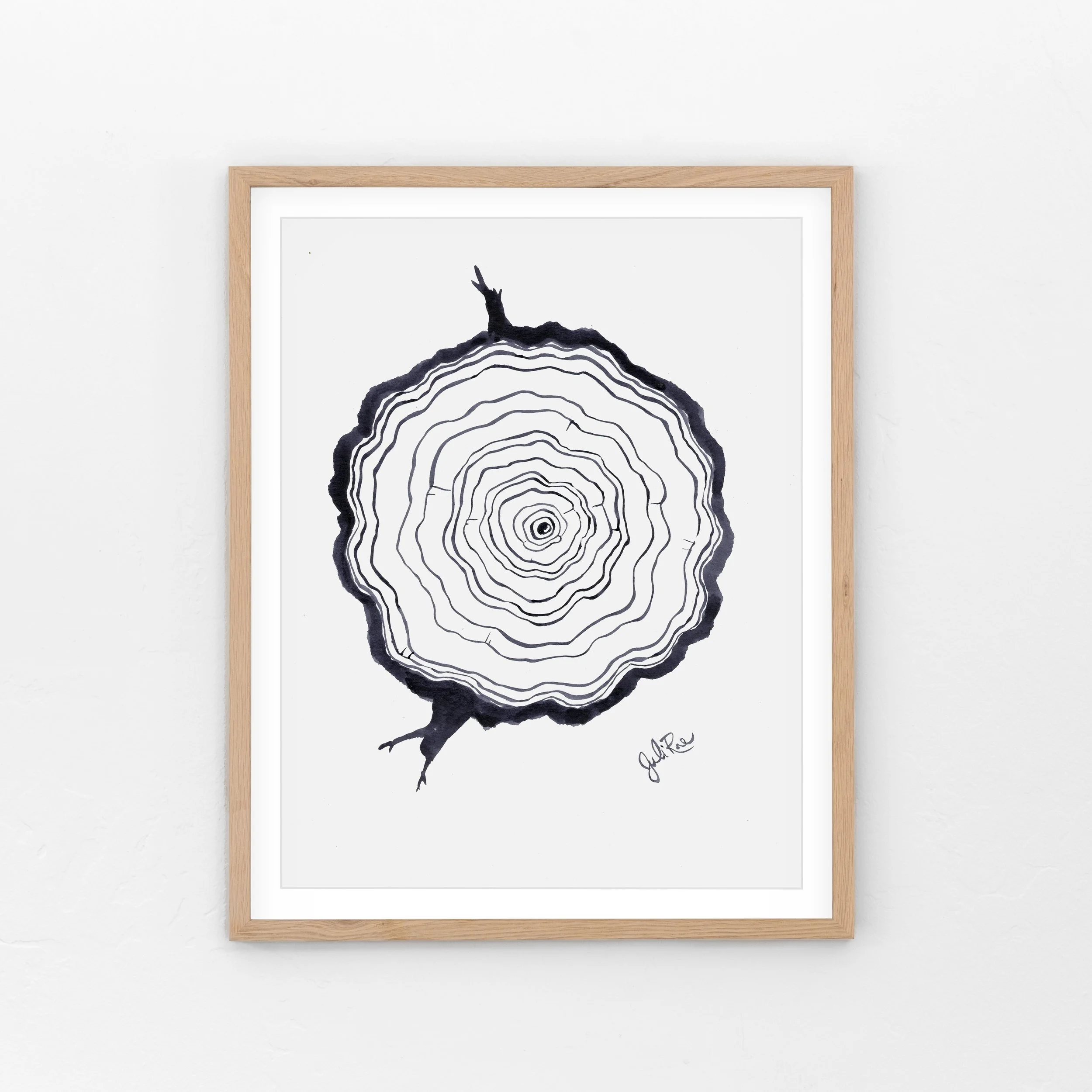Ink Tree Ring 08