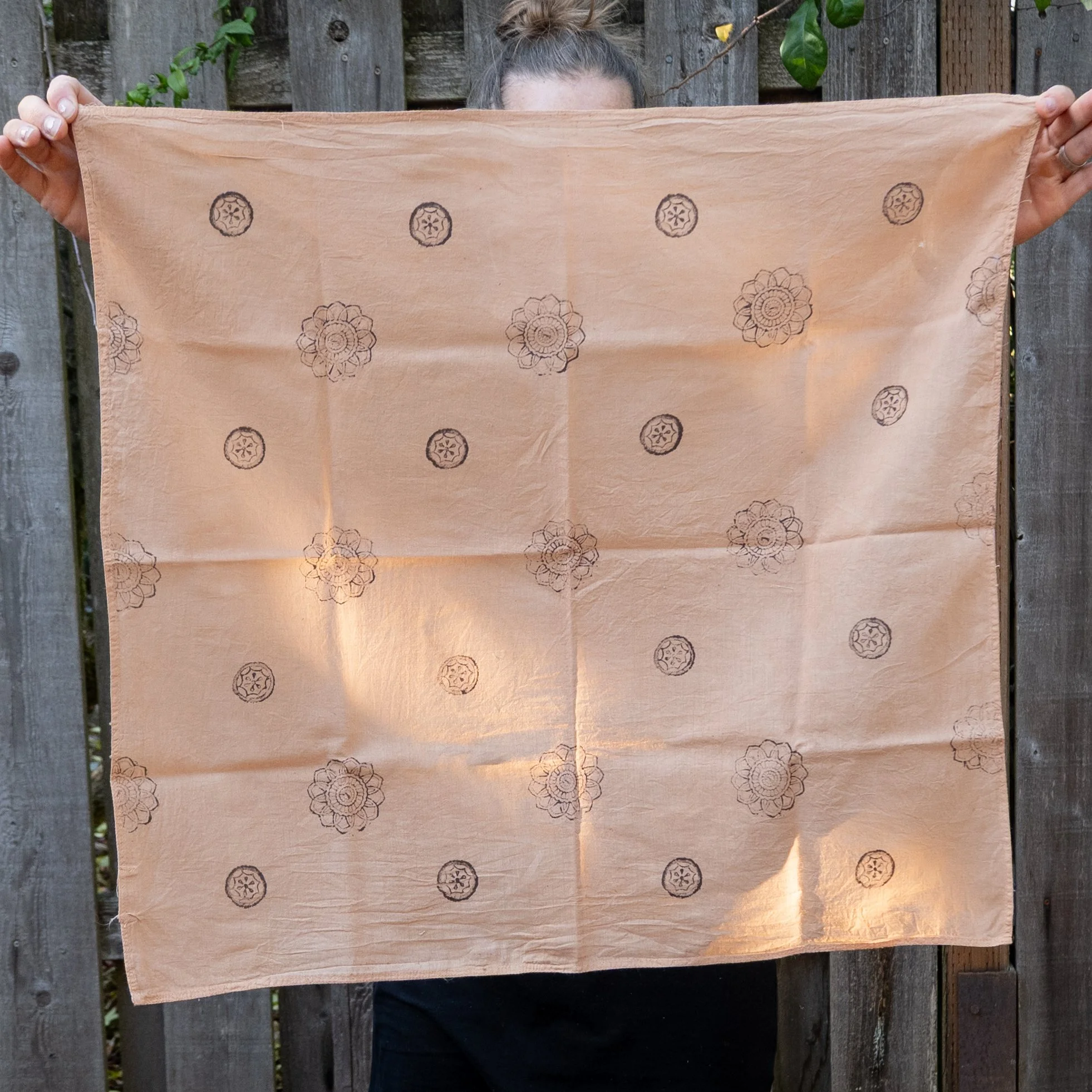 Block Print Bandana - Quebracho 02