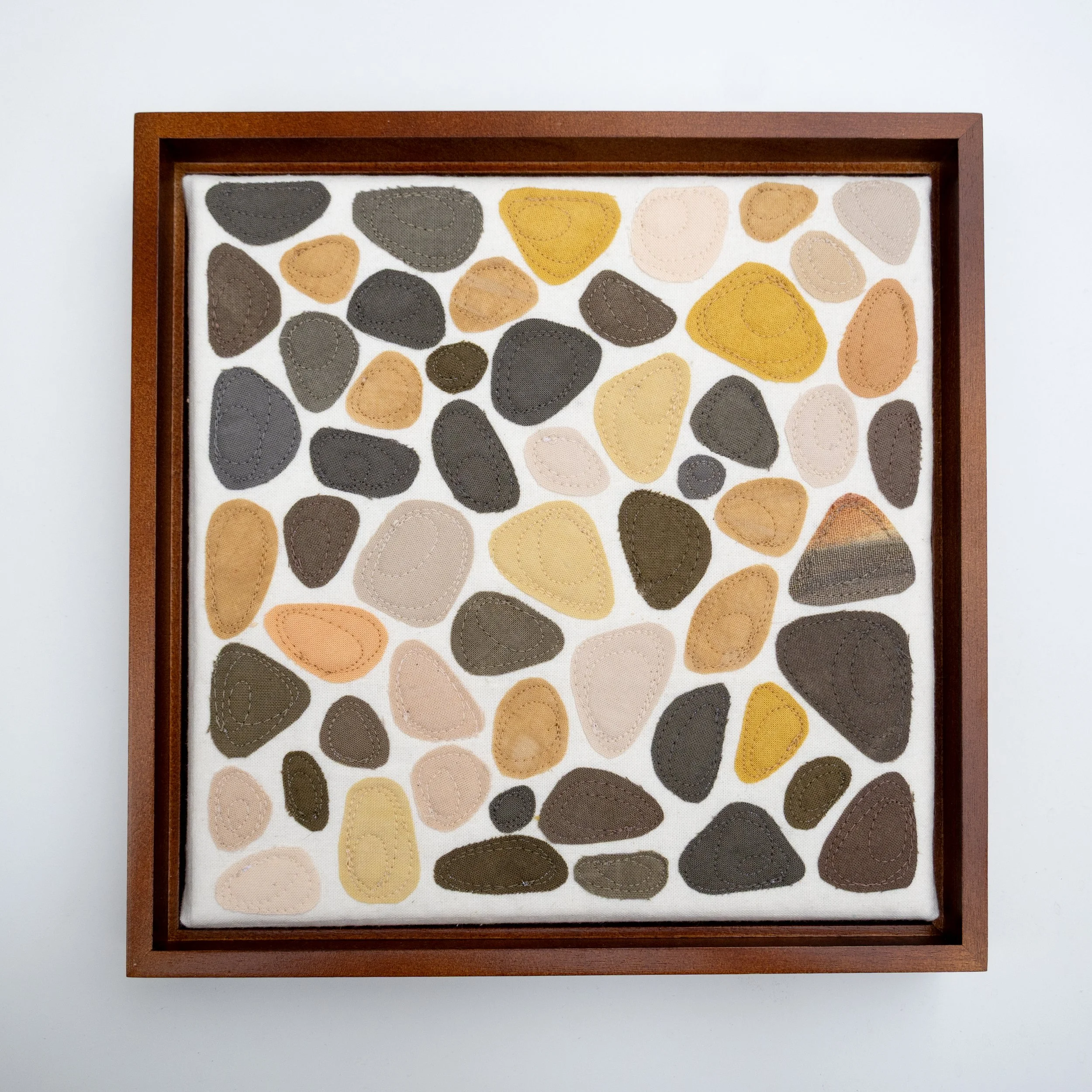 River Rocks 8" x 8" Wall Hanging 13