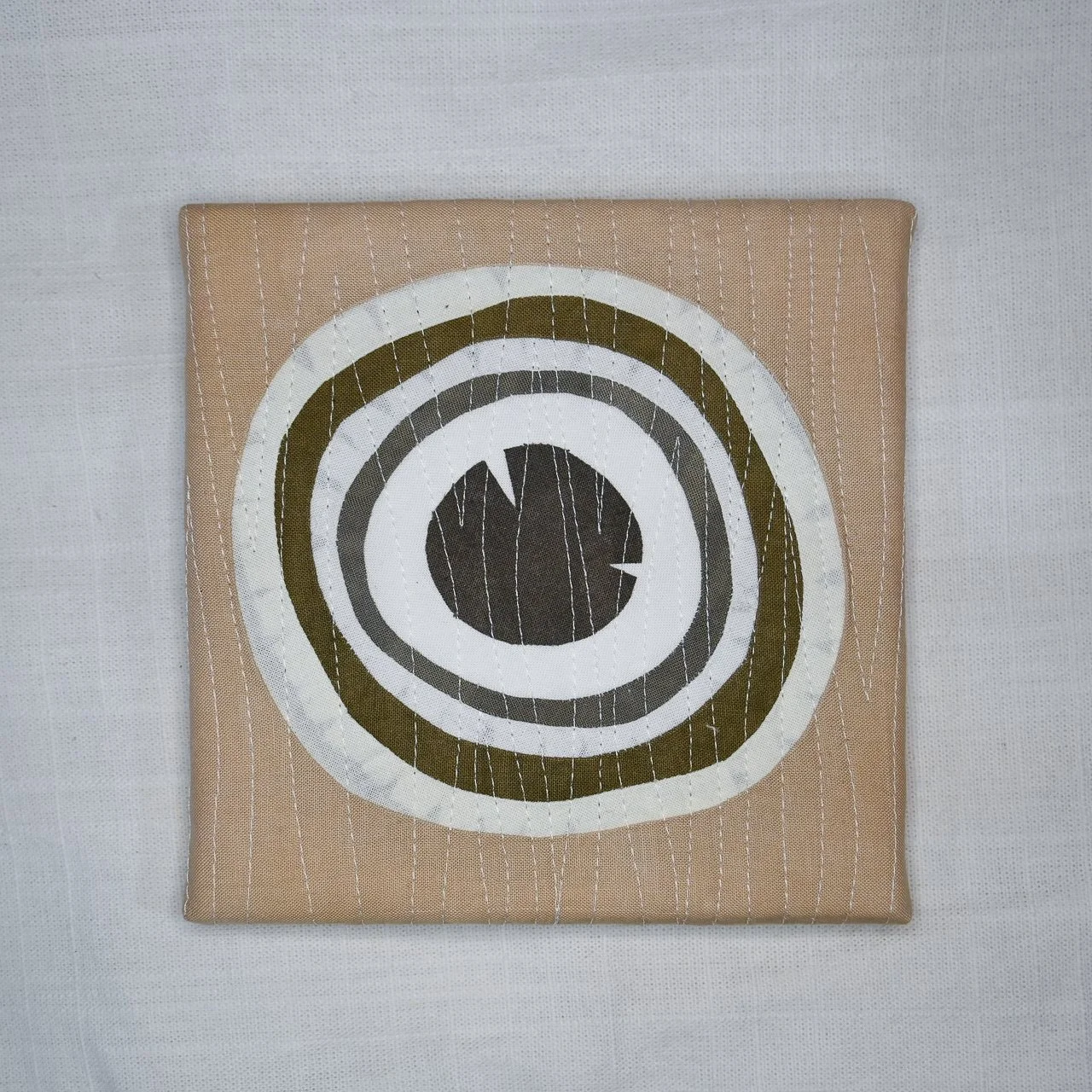 Tree Ring 6" x 6" Mini Wall Hanging