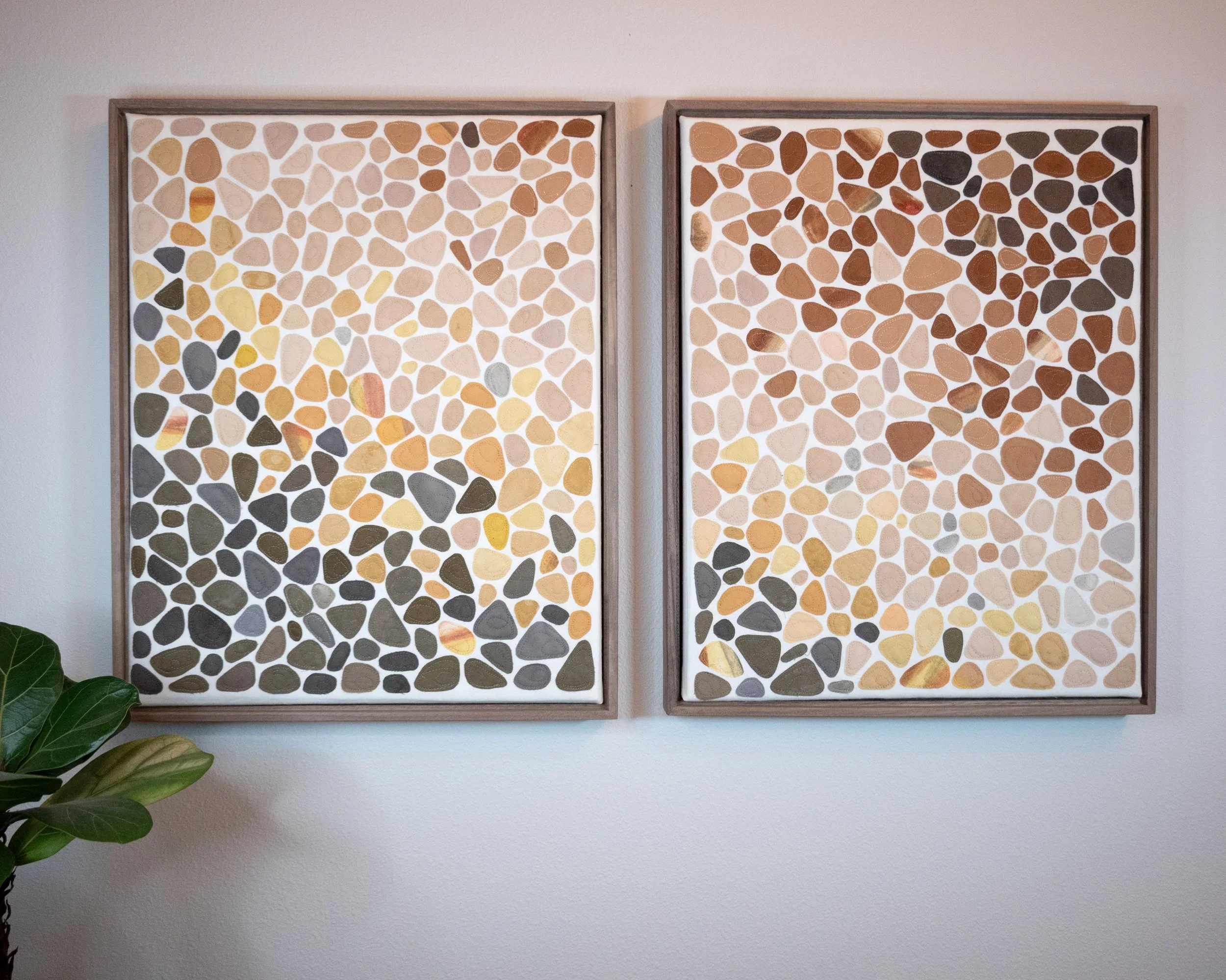 River Rocks Diptych 01